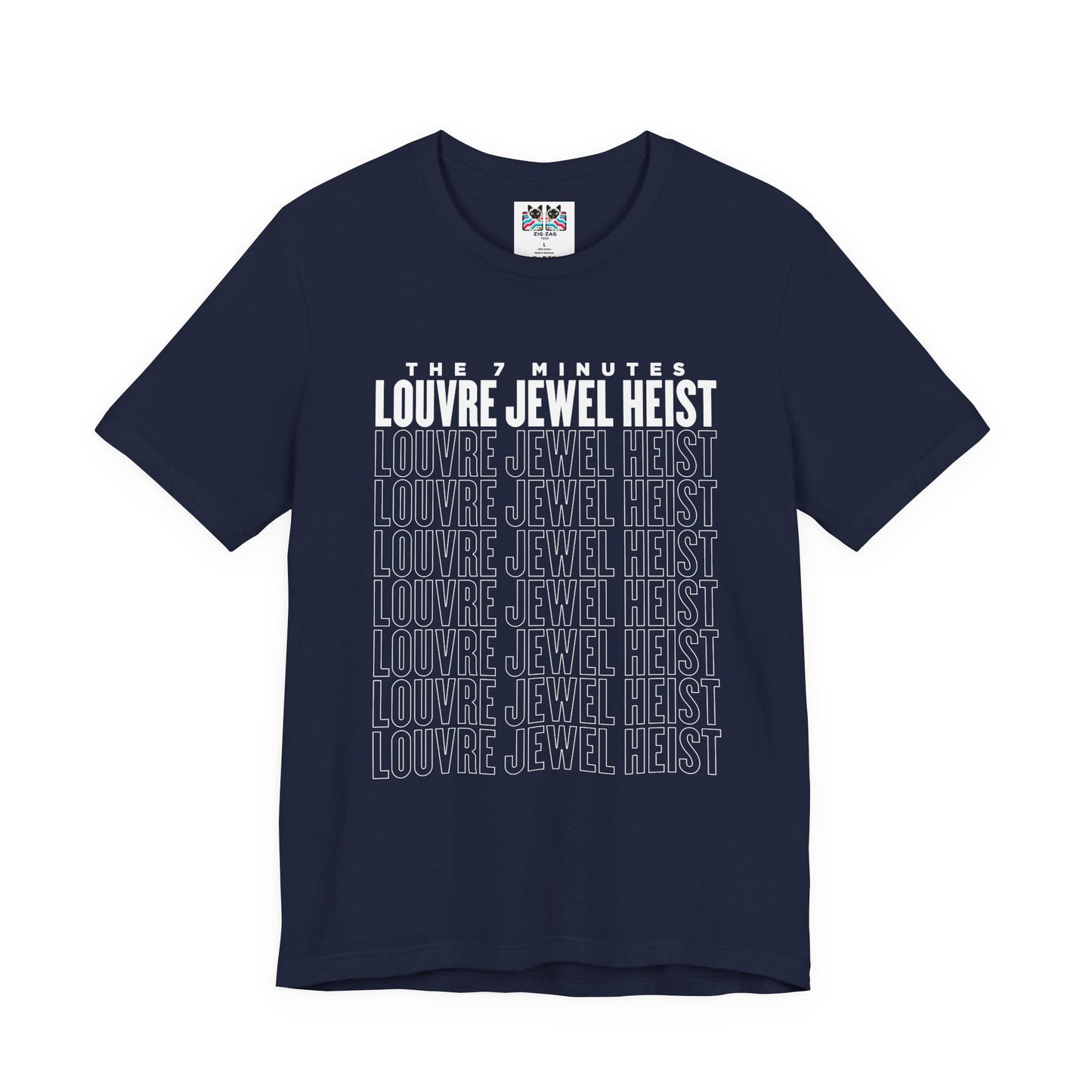 The 7 Minutes Louvre Jewel Heist – Napoleon’s Paris Getaway Tee