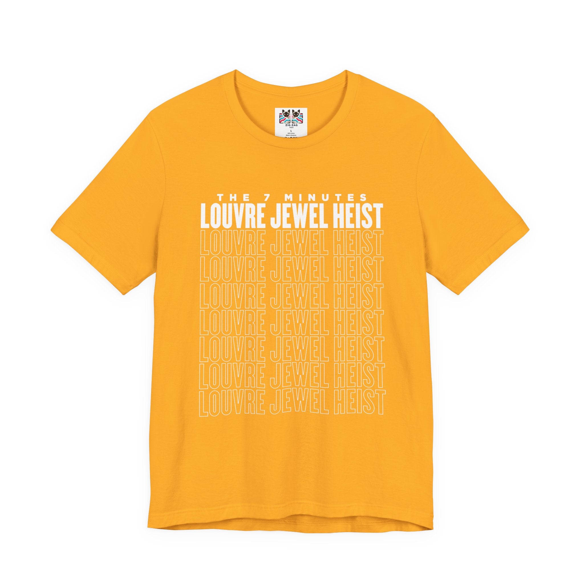The 7 Minutes Louvre Jewel Heist – Napoleon’s Paris Getaway Tee