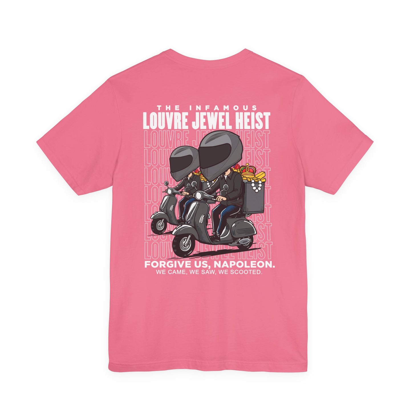 The 7 Minutes Louvre Jewel Heist – Napoleon’s Paris Getaway Tee