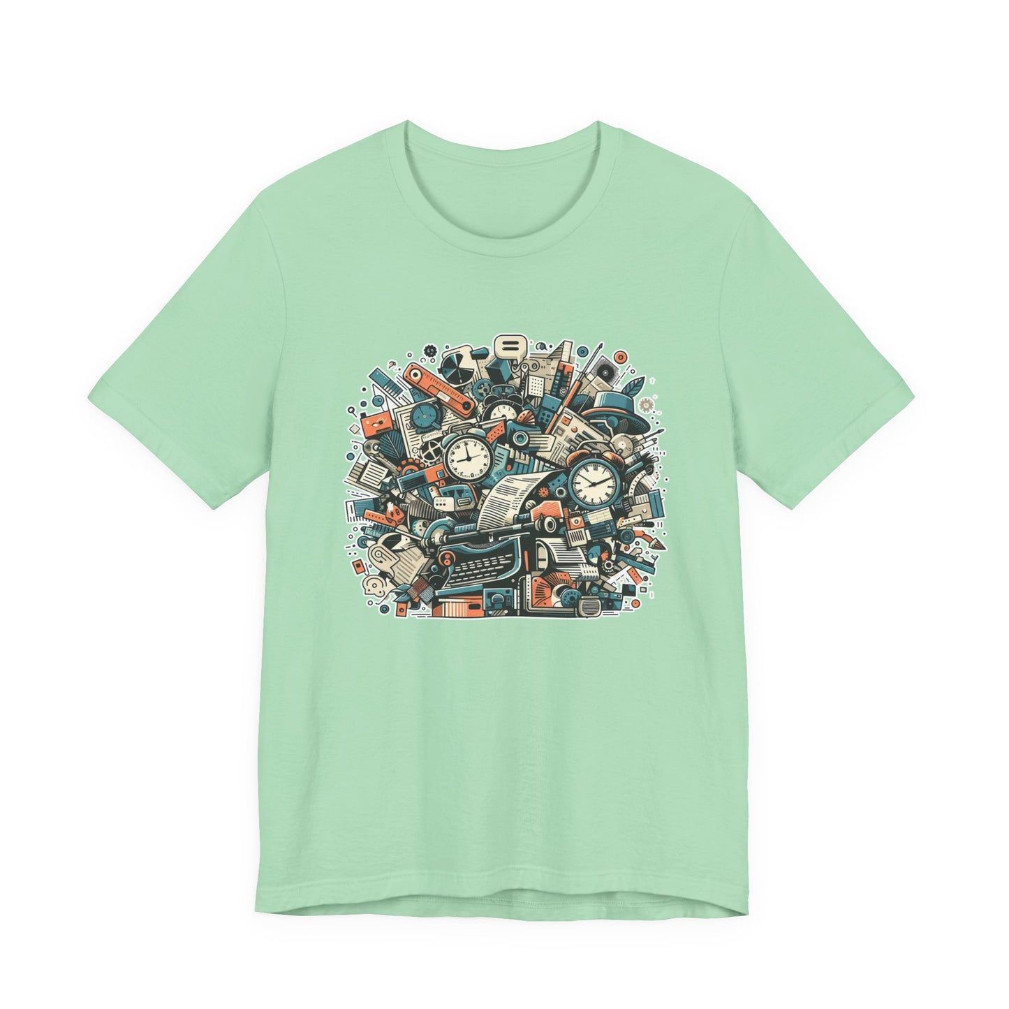 Urban Overload: Crowded Objects T-Shirt