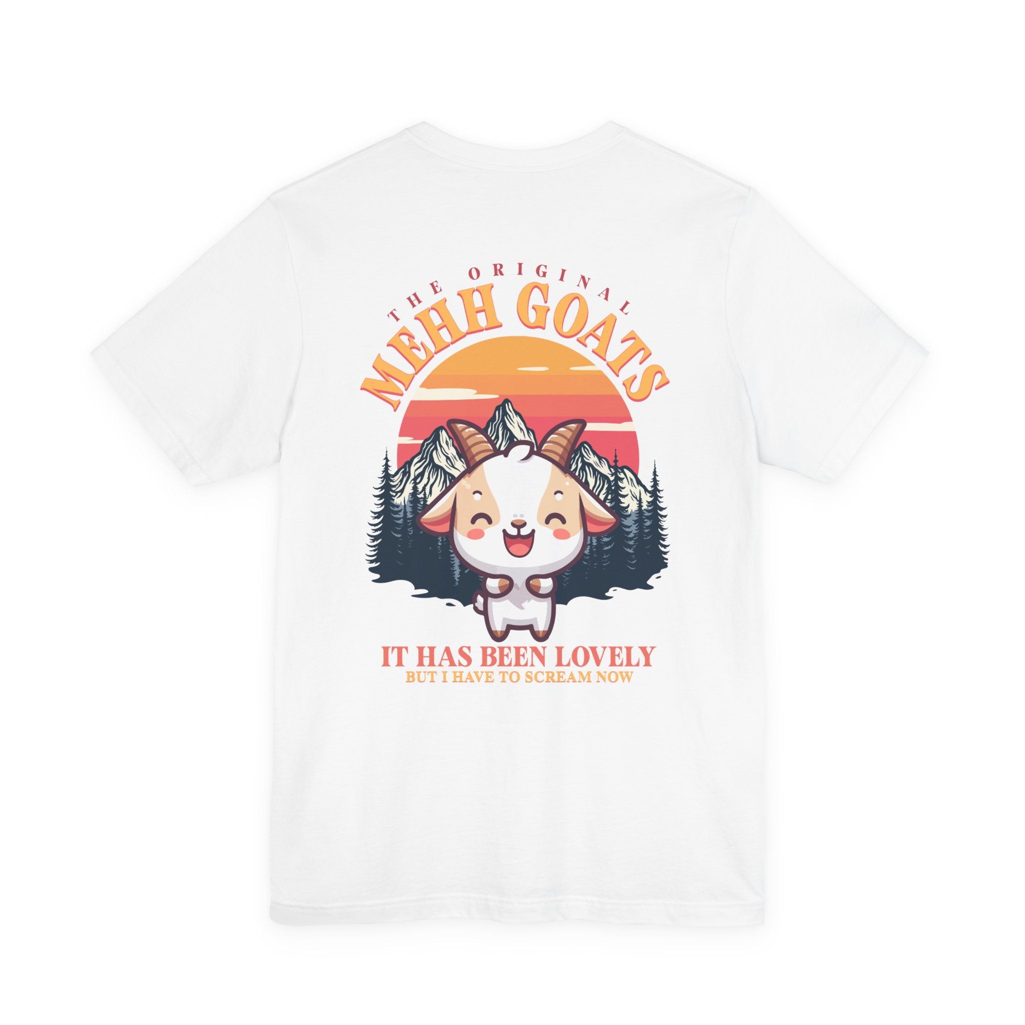 The Original MEHH GOATS Happy Laughing Goat T-Shirt