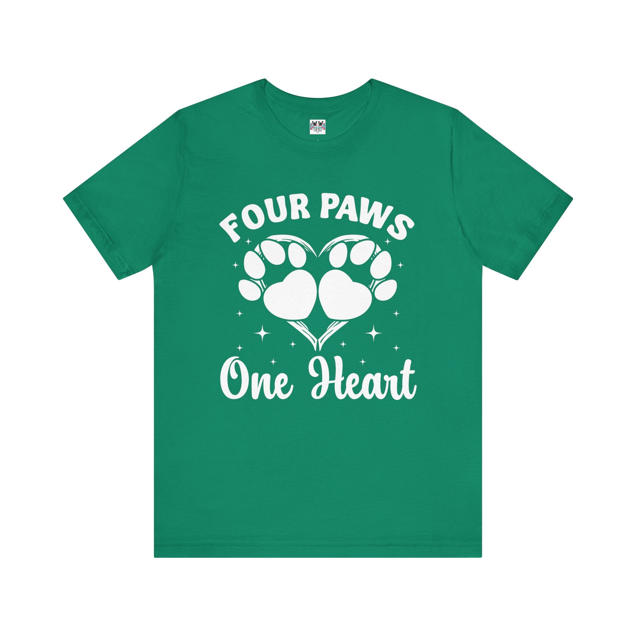 Four Paws, One Heart T-Shirt