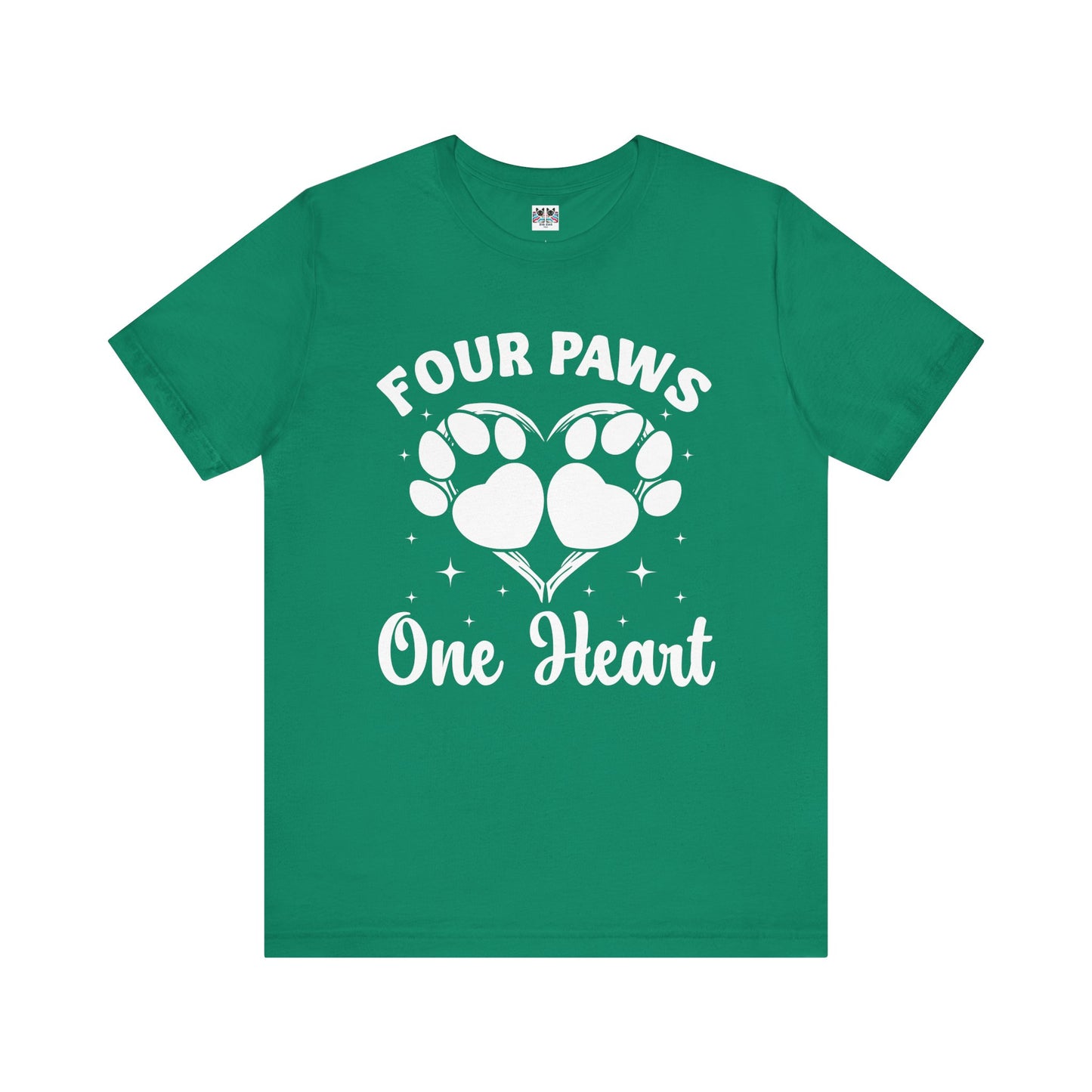 Four Paws, One Heart T-Shirt