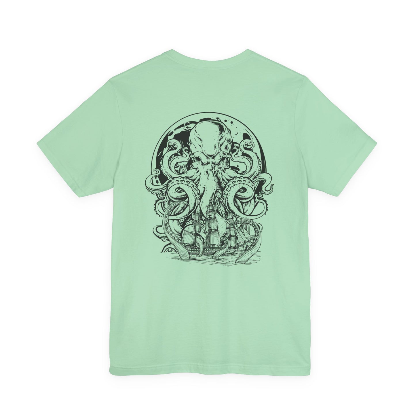 The Kraken Sea Monster Ship Attack T-Shirt