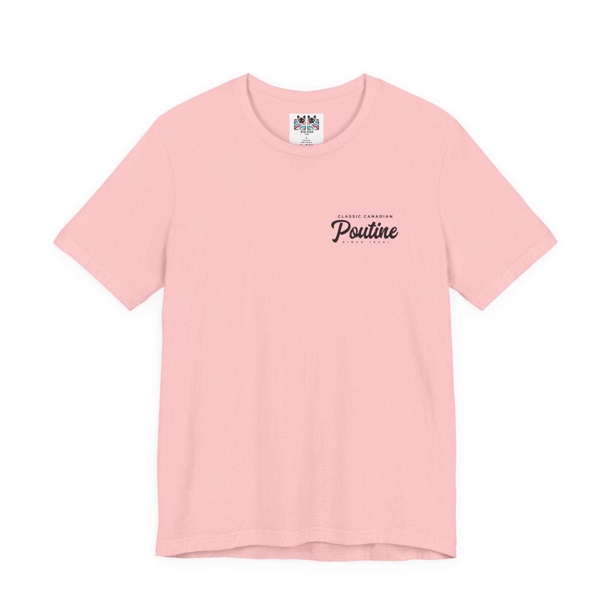 Classic Canadian Poutine T-Shirt – Featuring Traditional Ingredients & Origin Story