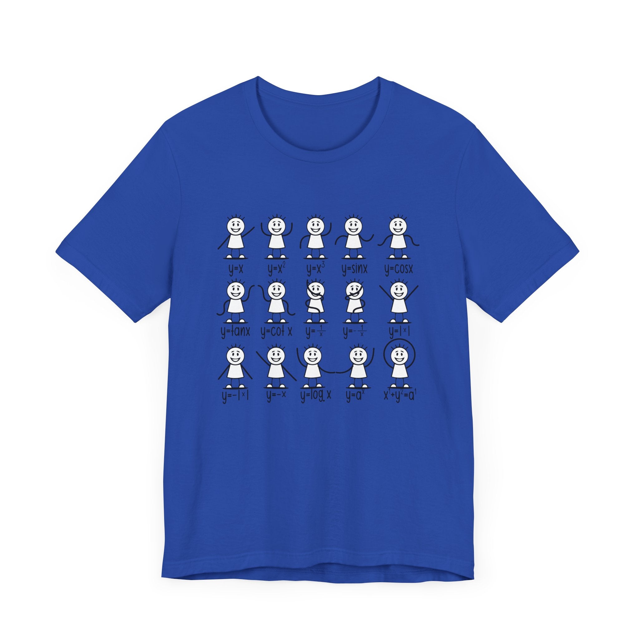 Trigonometry in Action Shirt – Stick Figure Math Humor