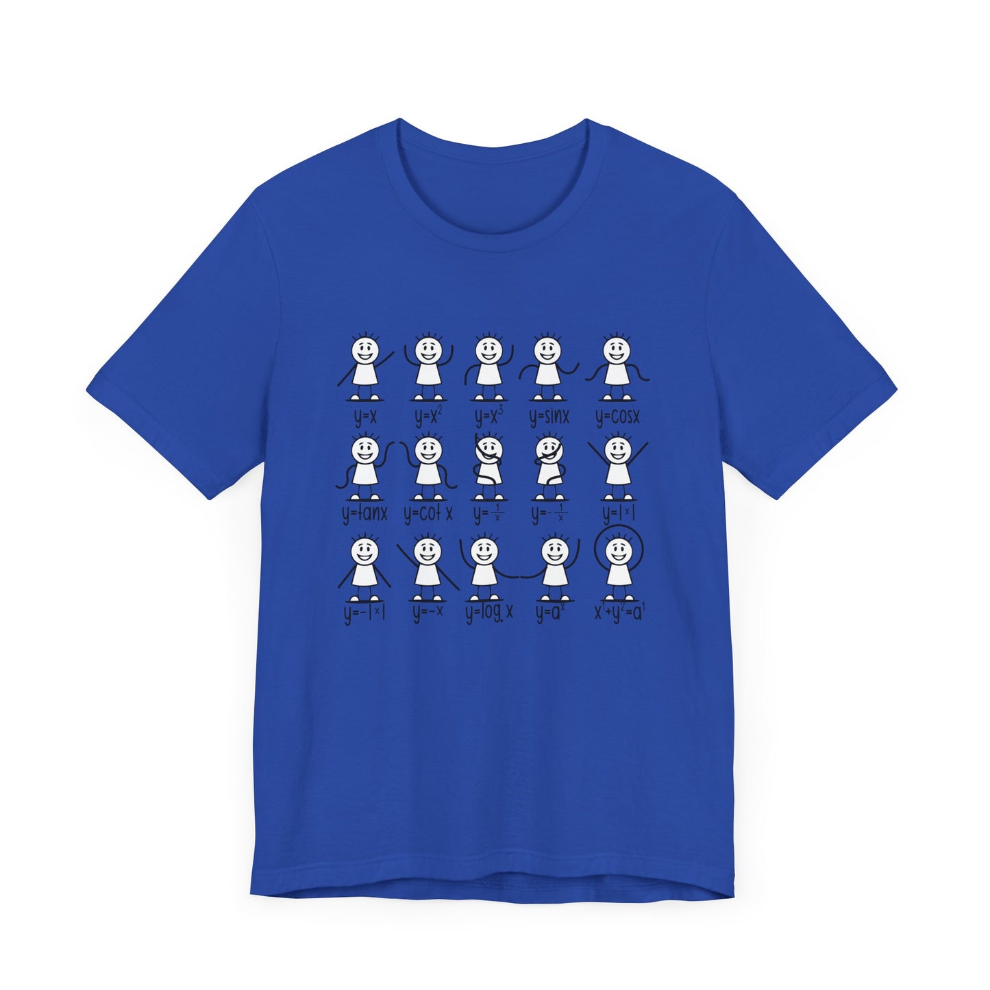 Trigonometry in Action Shirt – Stick Figure Math Humor