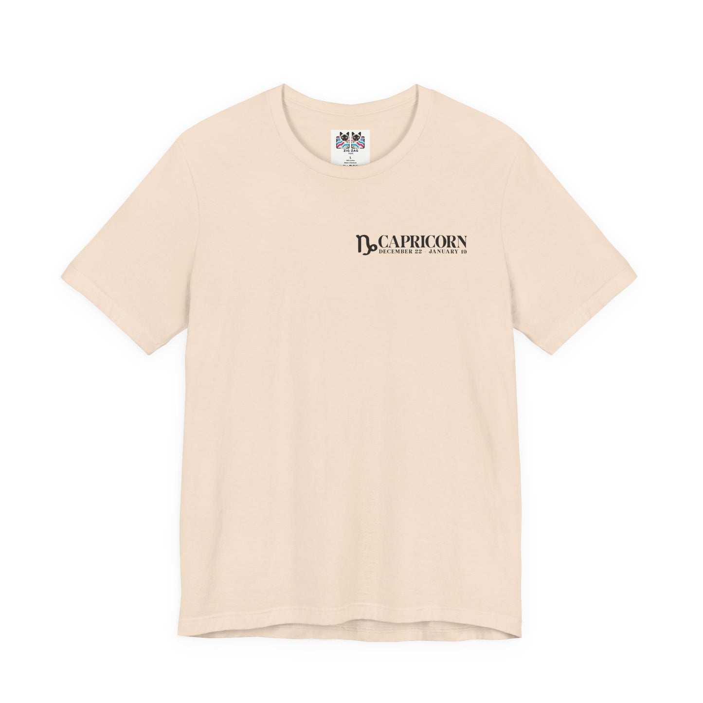 Capricorn Zodiac T-Shirt – Sturdy, Strong and Always Moving Forward Earth Element