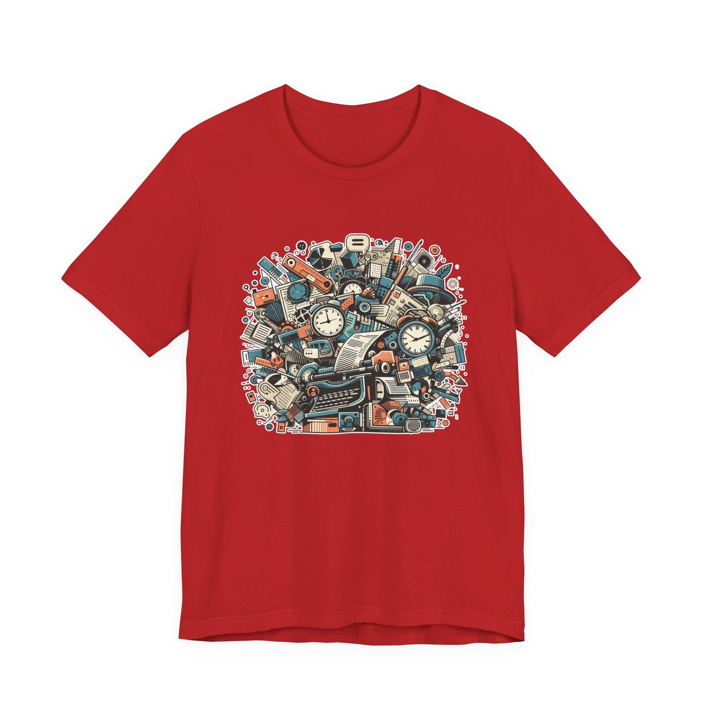 Urban Overload: Crowded Objects T-Shirt