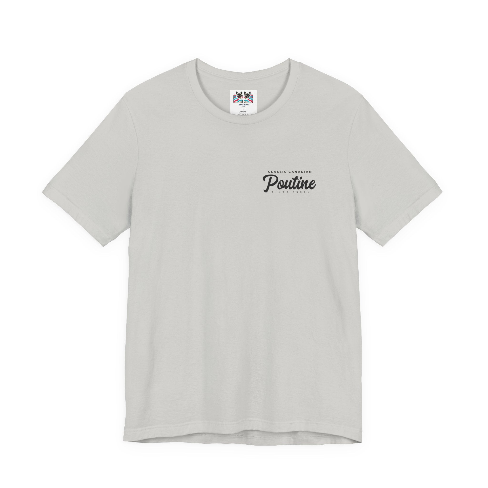 Classic Canadian Poutine T-Shirt – Featuring Traditional Ingredients & Origin Story
