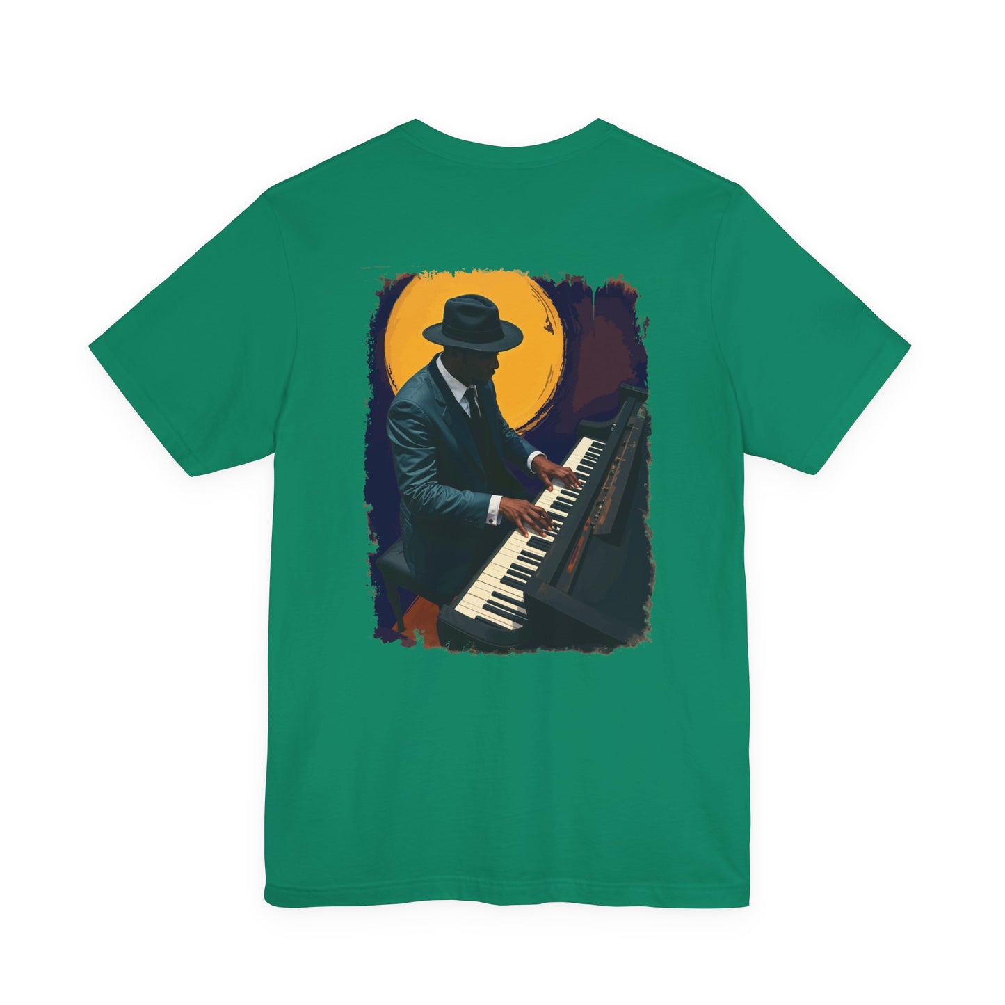 Grand Piano Keys of the Heart T-Shirt – Musician Artistic Graphic