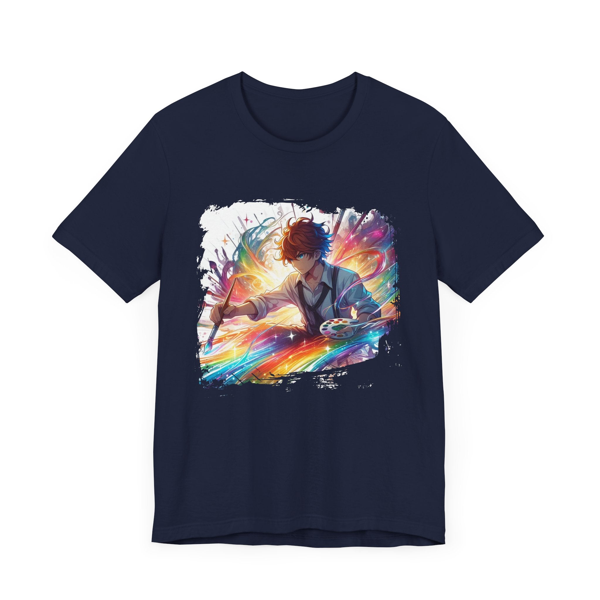 I Am The Creator Of My Destiny Shirt, Bold Painter Manifestation Tee, Artistic Power Graphic T Shirt, Spiritual Anime Apparel, Self Expression Top