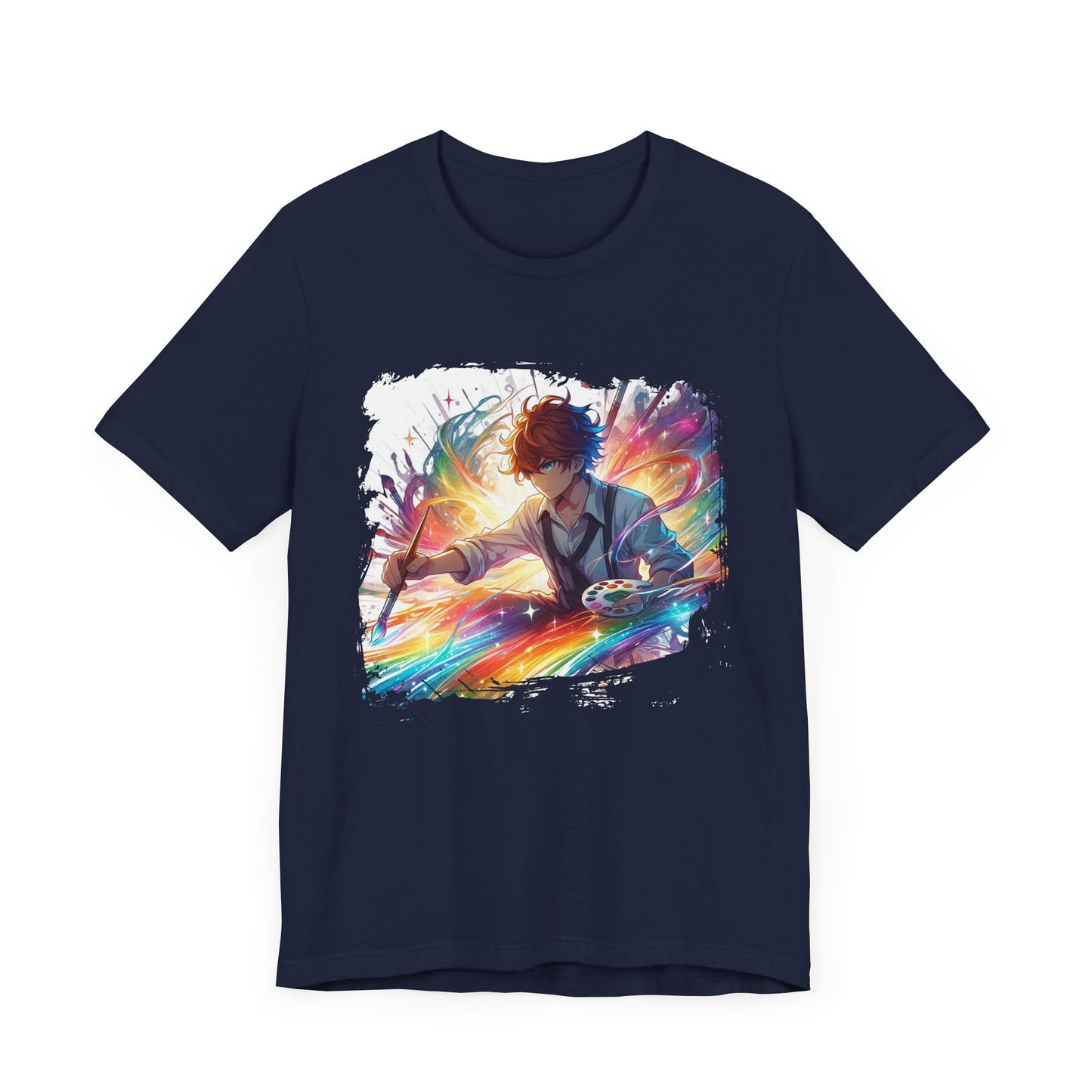 I Am The Creator Of My Destiny Shirt, Bold Painter Manifestation Tee, Artistic Power Graphic T Shirt, Spiritual Anime Apparel, Self Expression Top
