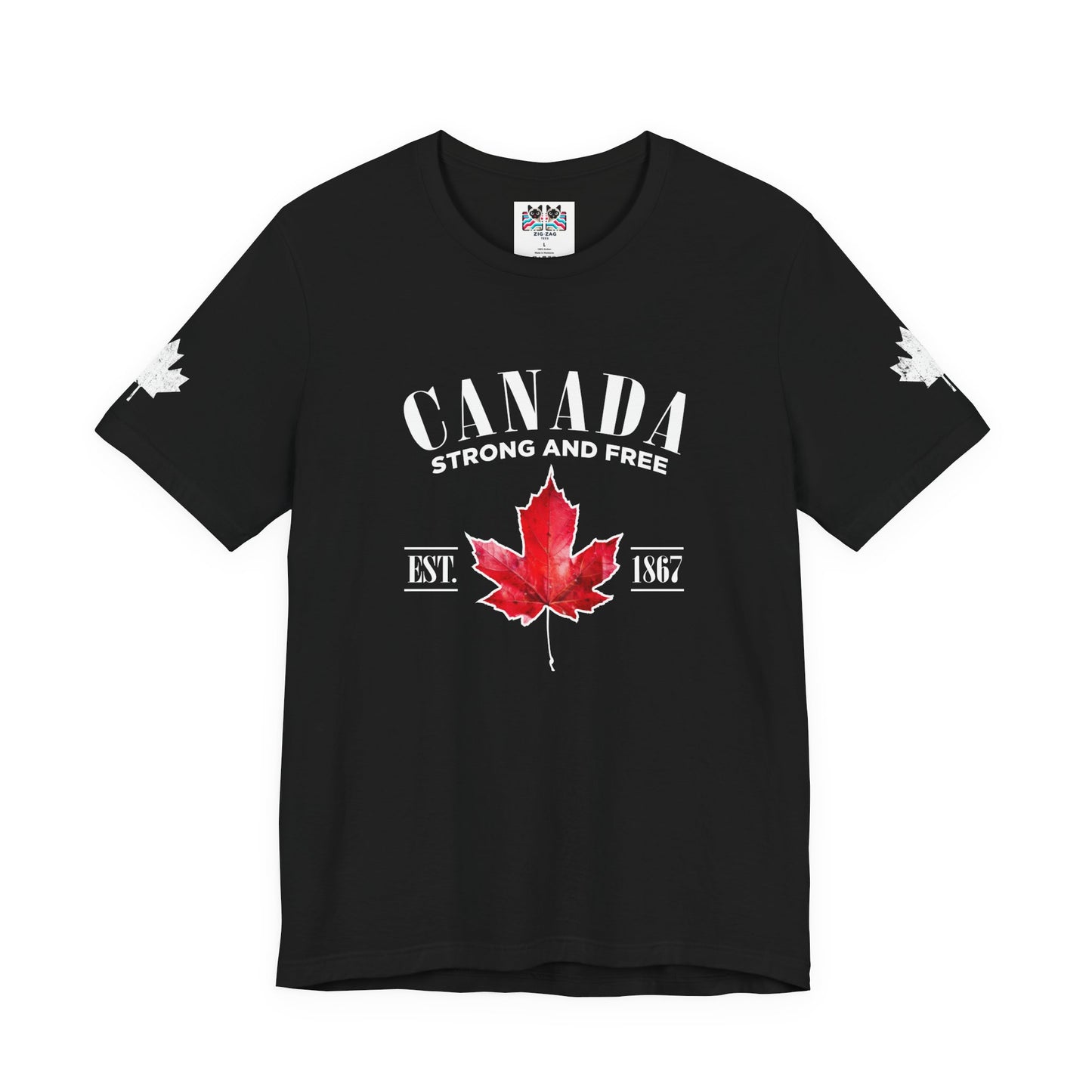 Canada Strong and Free True Maple Heritage [English Only] T-Shirt