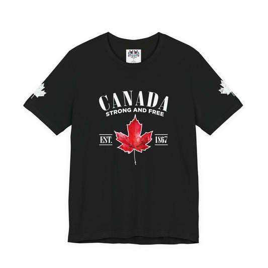 Canada Strong and Free True Maple Heritage [English Only] T-Shirt