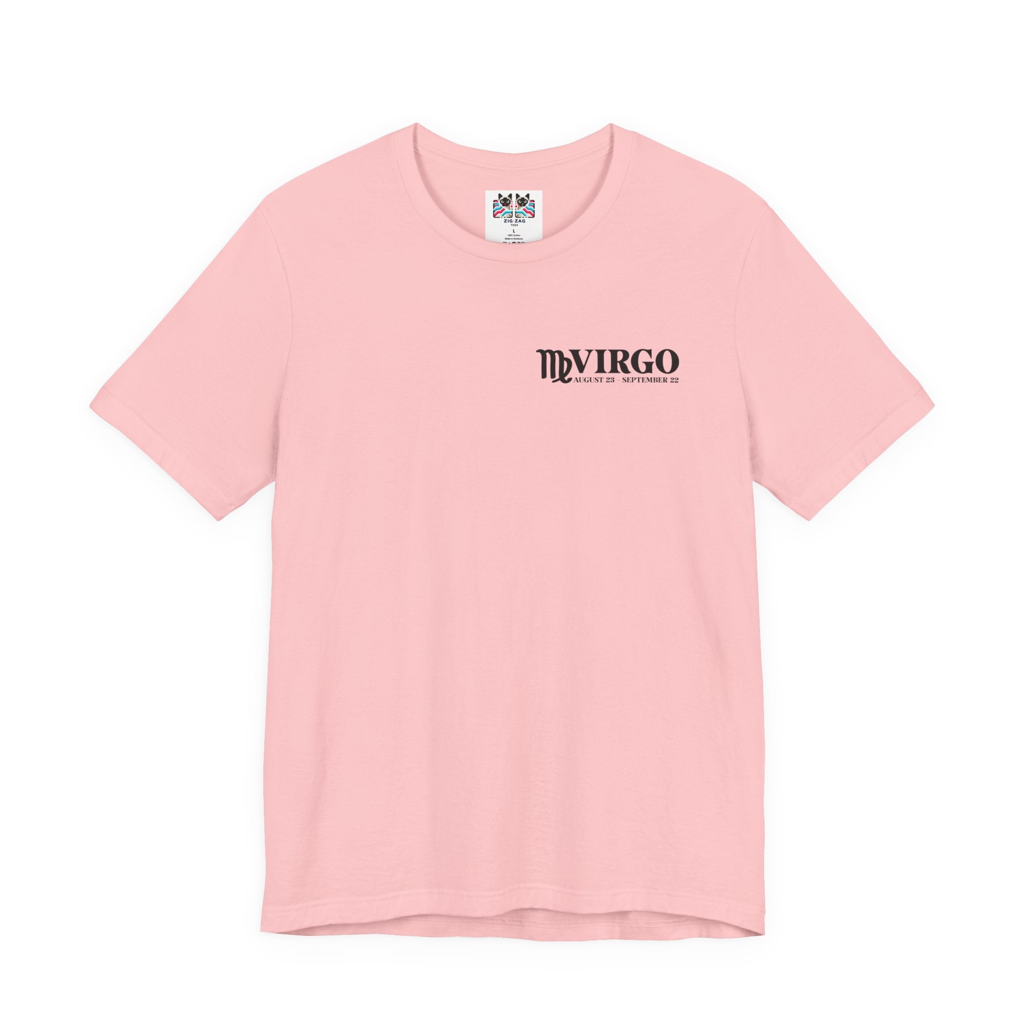 Virgo Lady Zodiac T-Shirt – Excellence Is Not an Act but a Habit