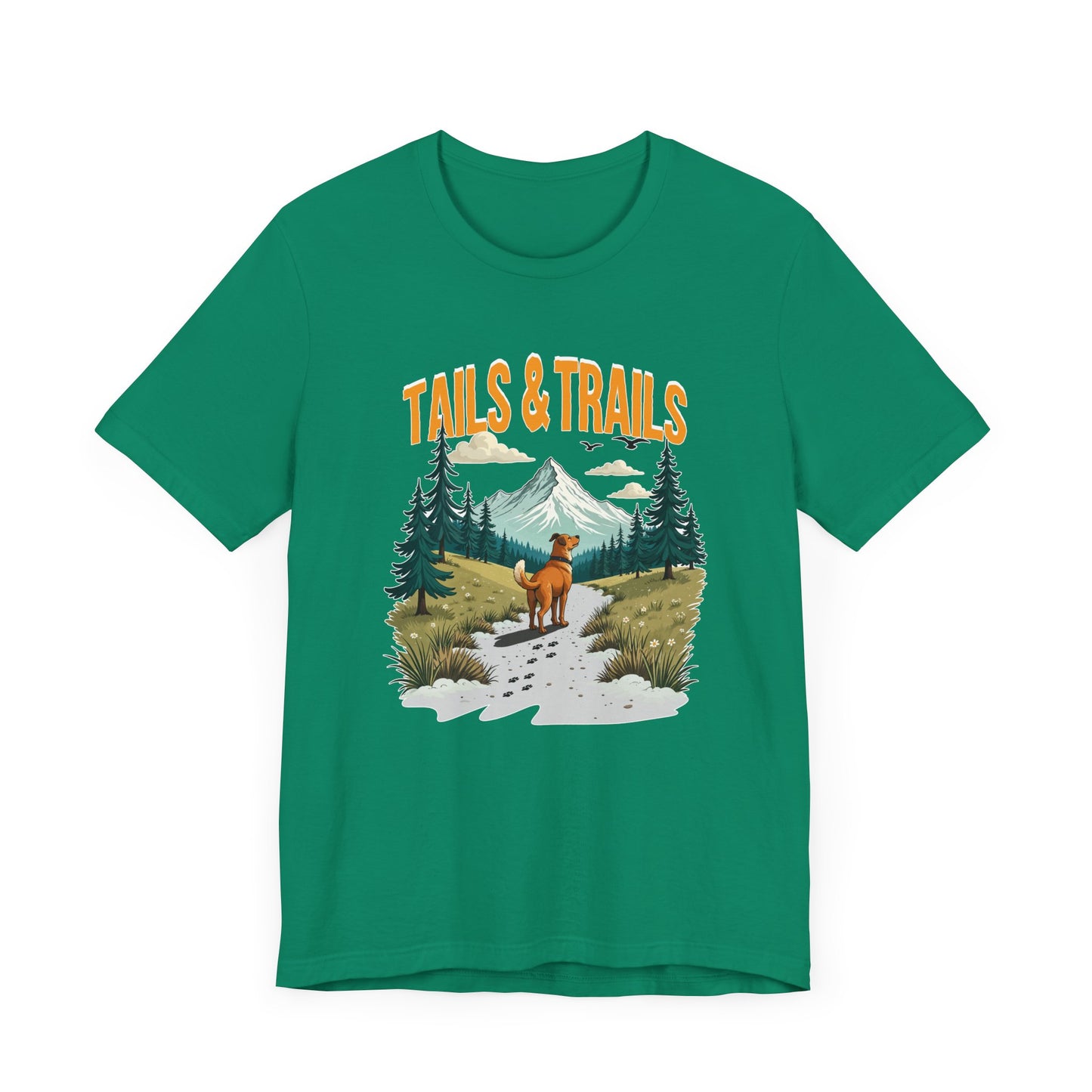 Tails and Trails Shirt Dog Walking Adventure Tee for Pet Parents Who Live for Leashes Parks Muddy Paws and the Great Outdoor Journey