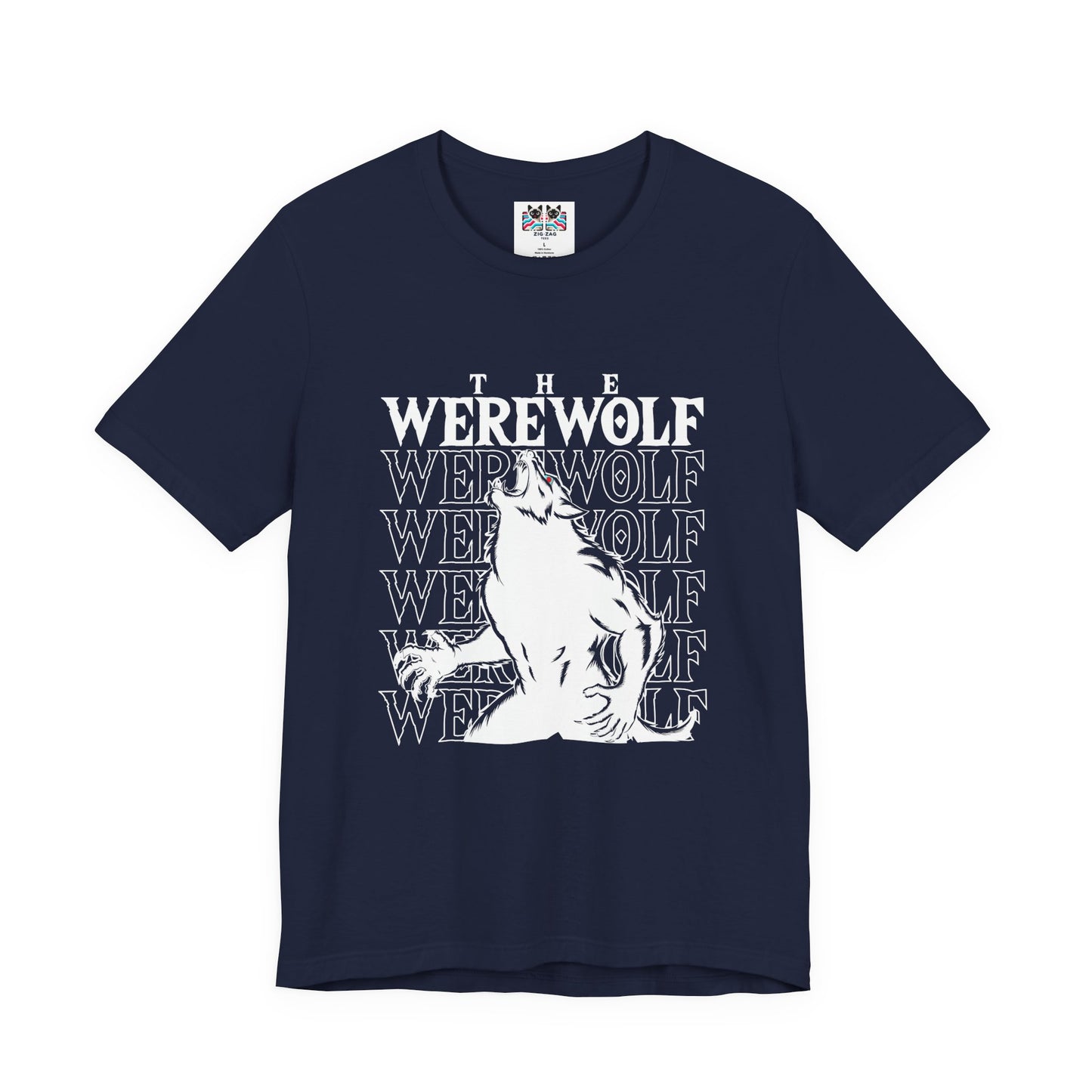 The Werewolf Full Moon Forest Howling Horror T-Shirt