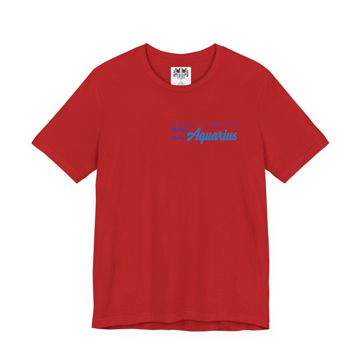 Aquarius Zodiac T-Shirt – Embrace Your Uniqueness Zodiac Wheel
