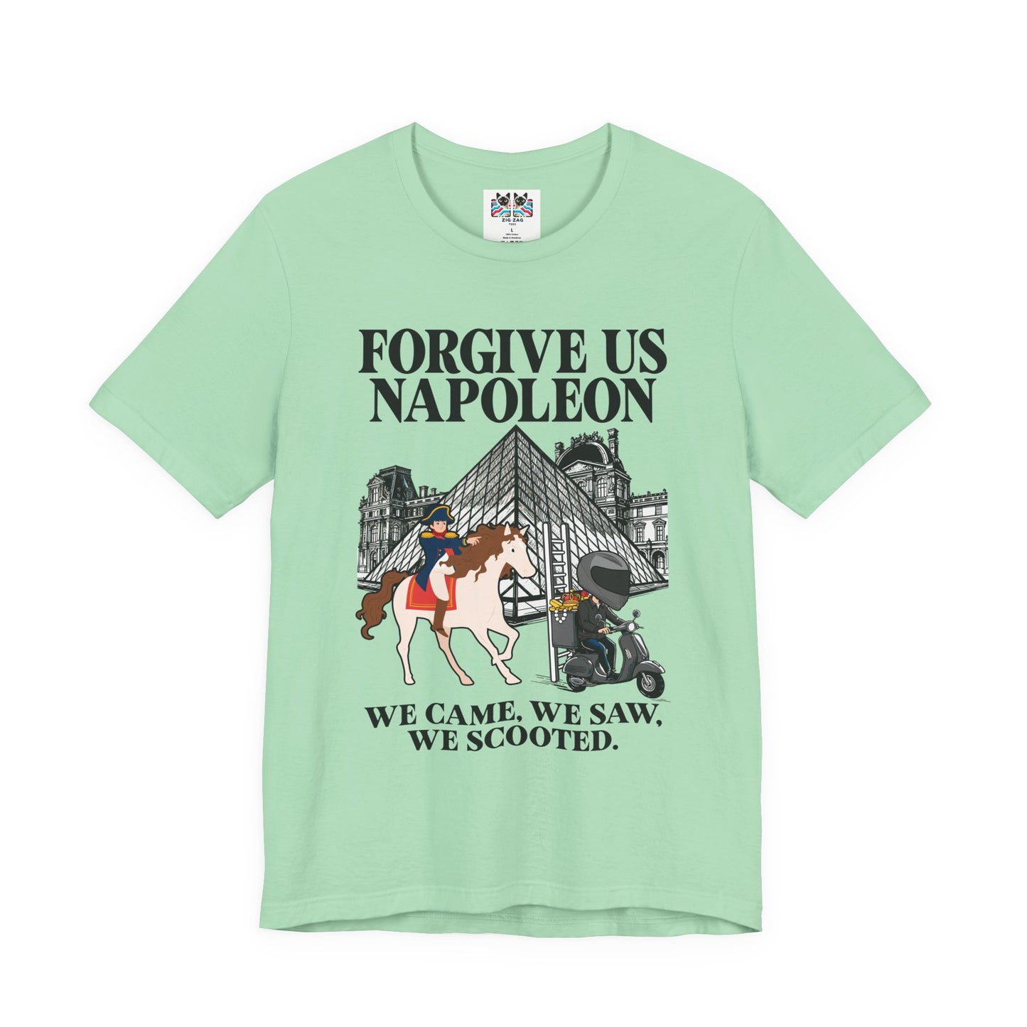 Forgive Us Napoleon – Louvre Museum Heist Tee