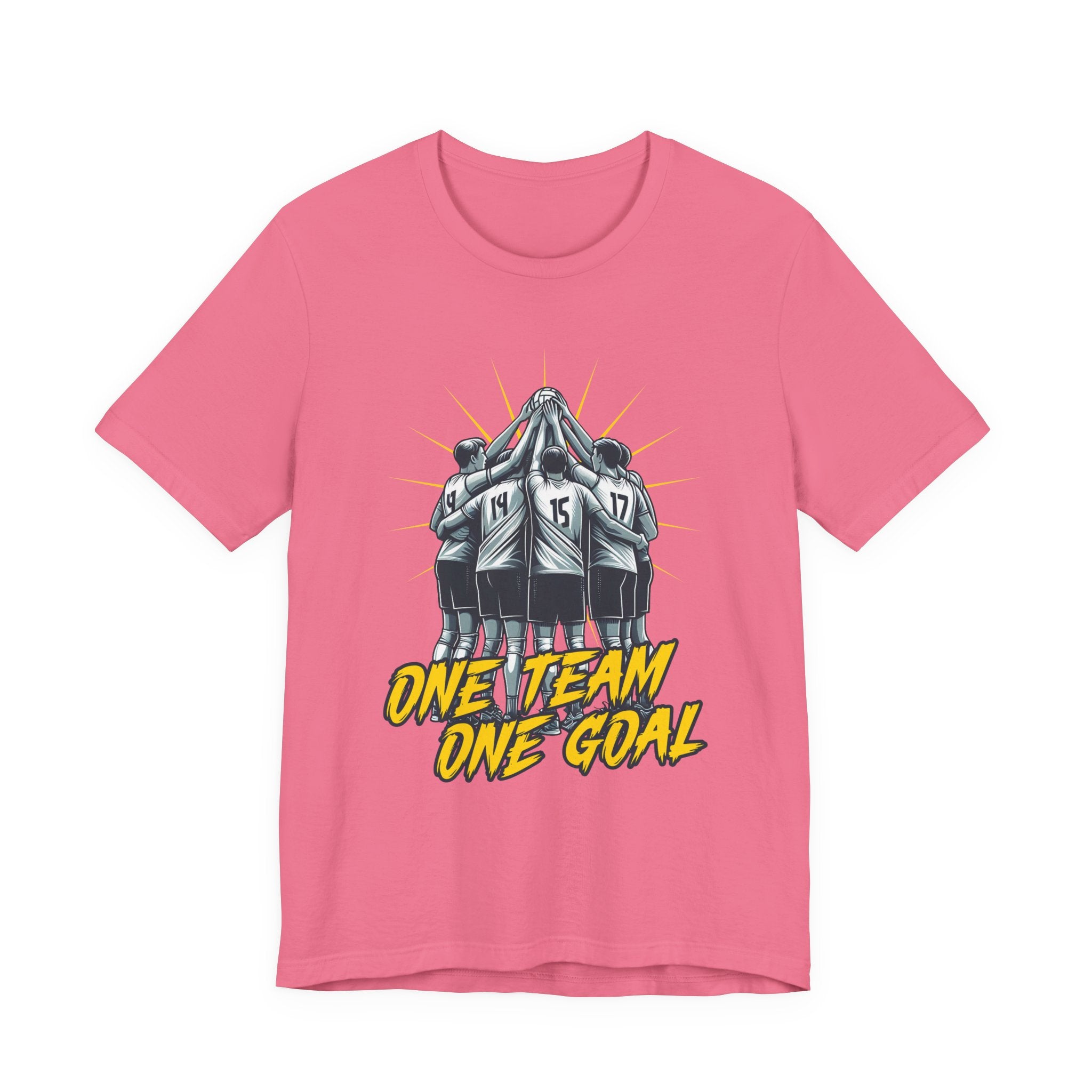 One Team One Goal – Team Huddle Unity Graphic T-Shirt