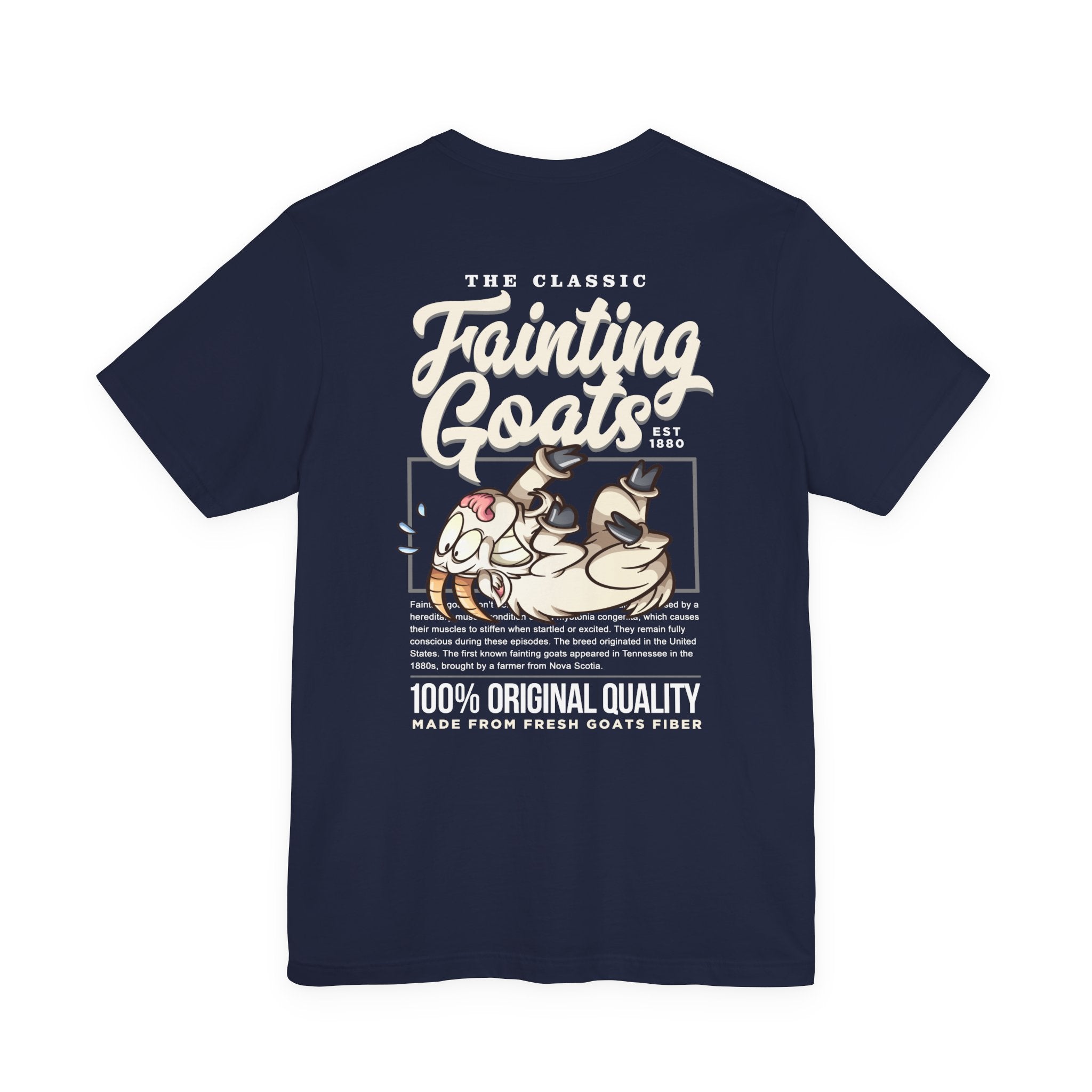 The Classic Fainting Goats Funny T-Shirt