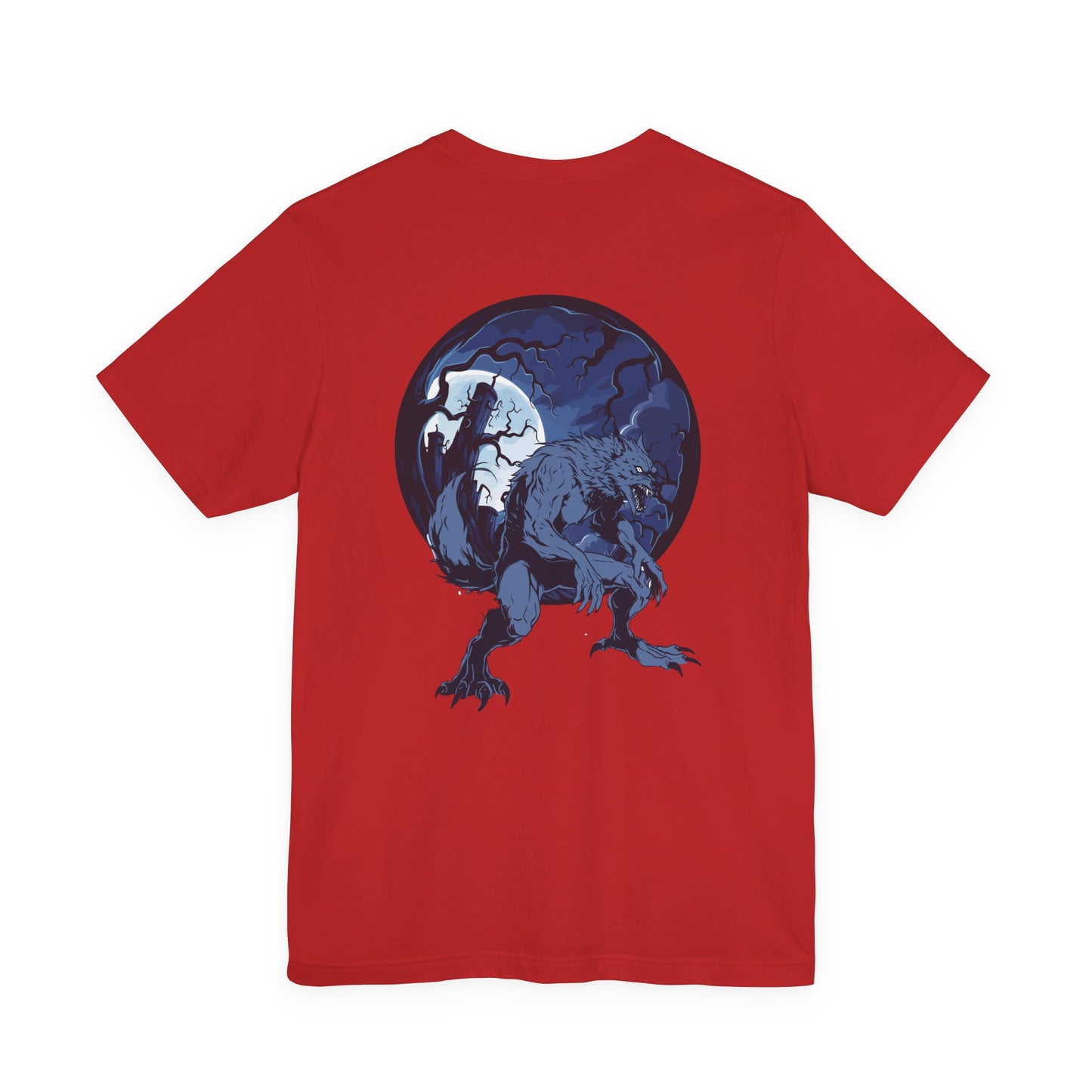 The Werewolf Full Moon Forest Howling Horror T-Shirt