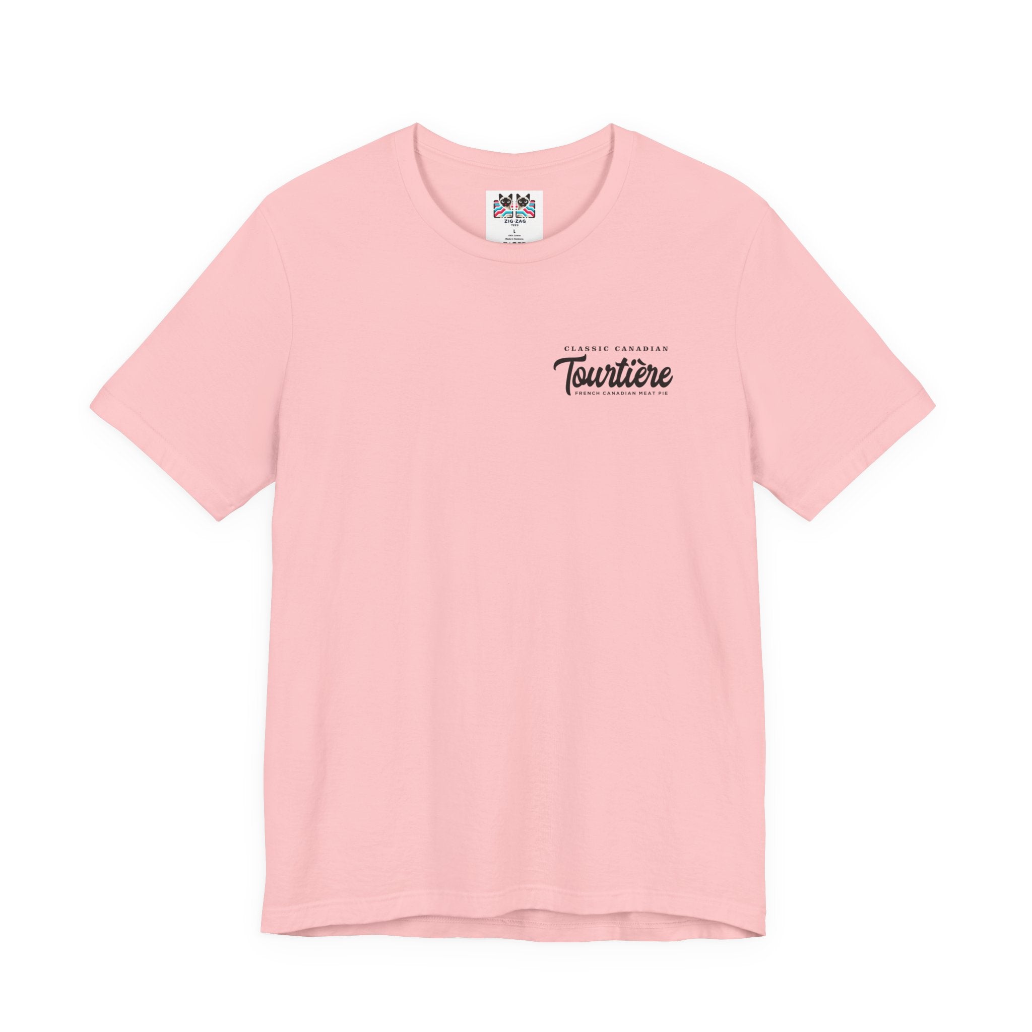 Classic Canadian Tourtiere T-Shirt – Featuring Iconic Ingredients & French Canadian Origins