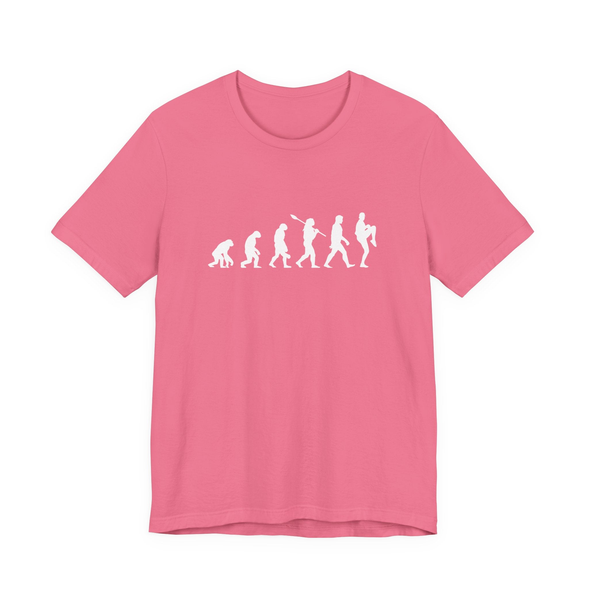 Ape To Human Baseball Evolution Tshirt Graphic Evolution from Ape to Human to Baseball Player