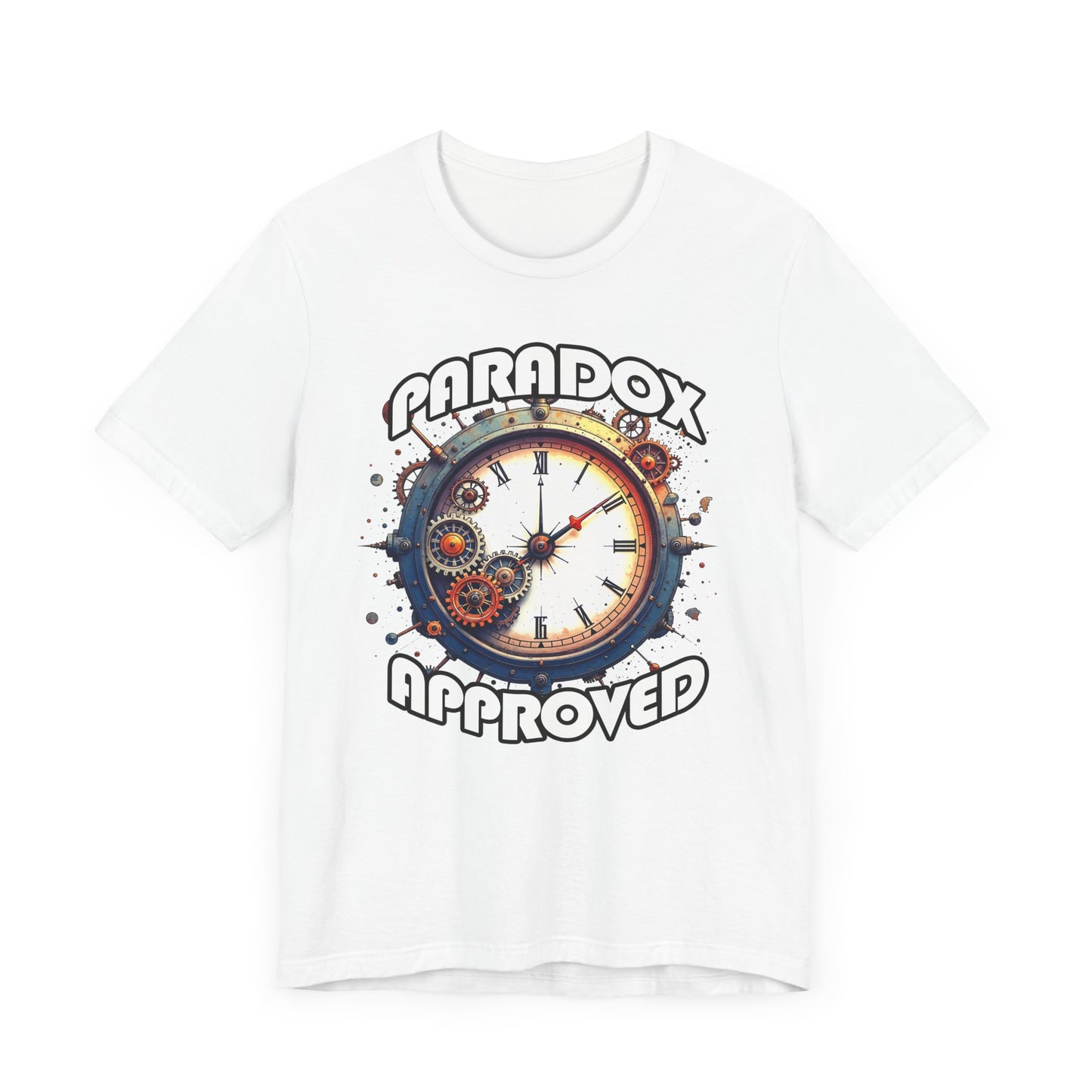 Paradox Approved Tee, Sci-Fi Logic Shirt, Time Travel Irony Tee, Time Theory Graphic Top, Timeline Twister Gift