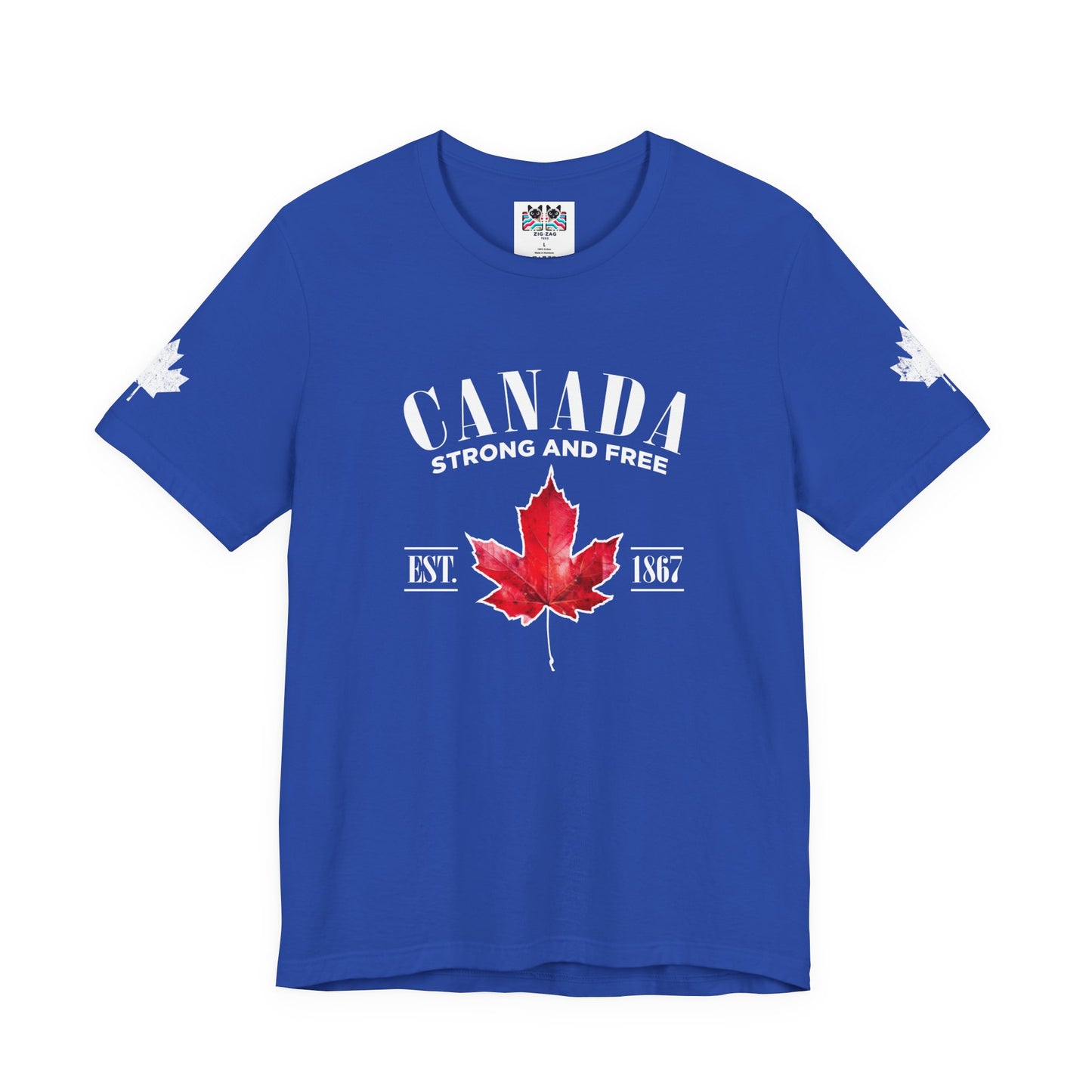 Canada Strong and Free True Maple Heritage [English Only] T-Shirt