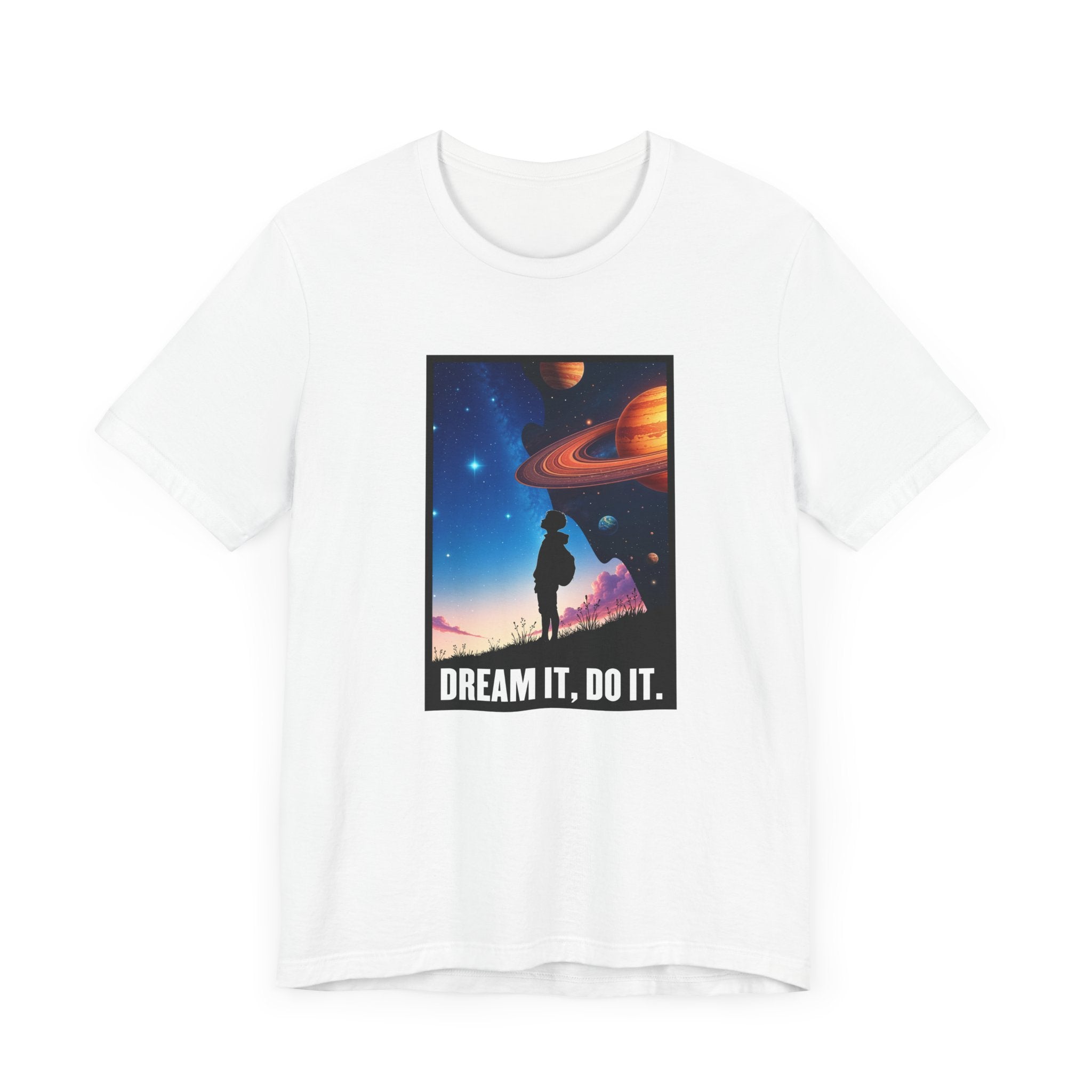 Dream It Do It Shirt, Motivational Quote Tee, Positive Mindset Shirt, Goal Getter Top, Inspirational Gift Tee
