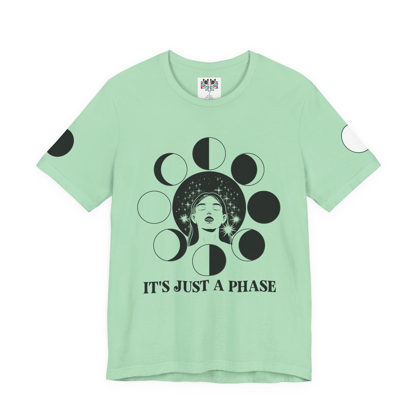 It's Just a Phase T-Shirt – Moon Phases Celestial Astrology Witchy Graphic Tee