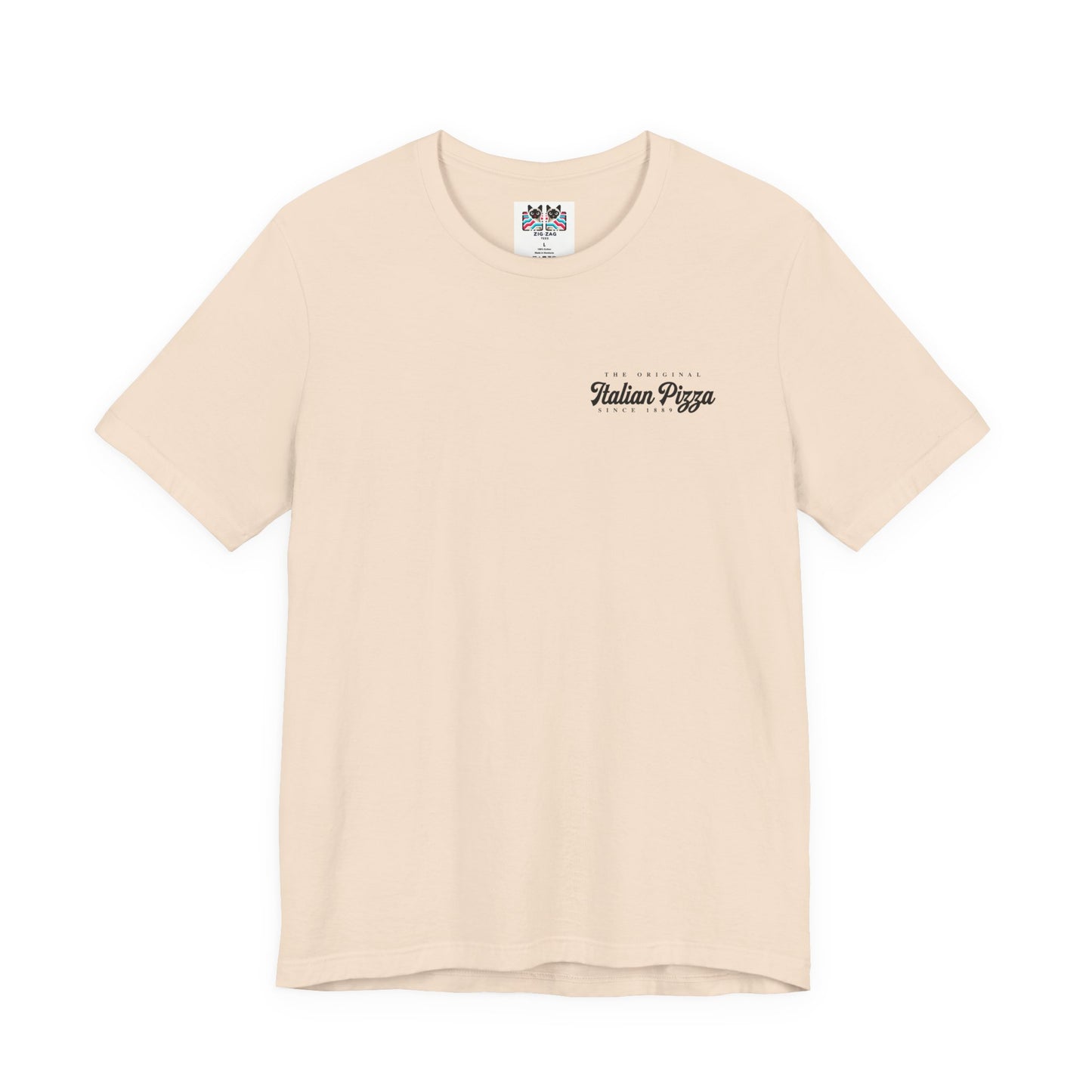 The Original Italian Pizza T-Shirt – Supreme Flavor with Classic Ingredients Graphic