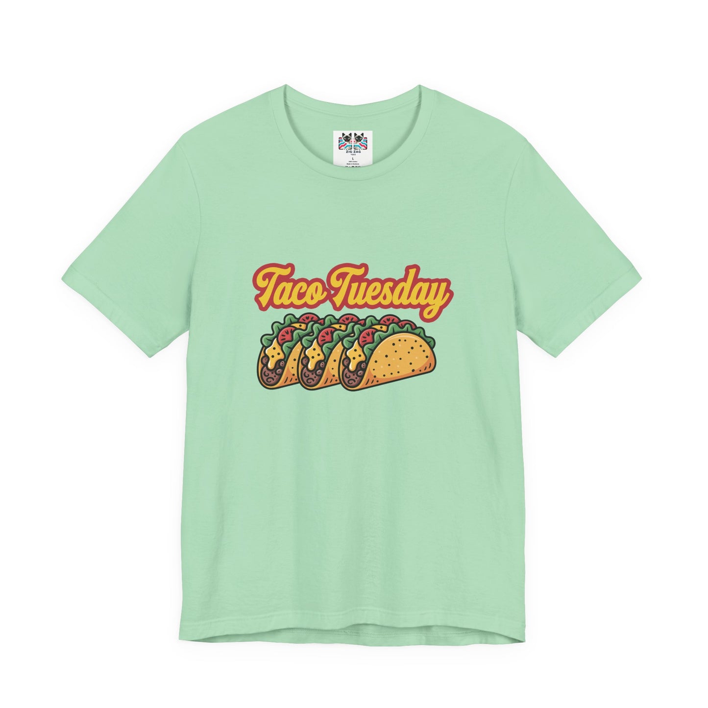 The Ultimate Taco Tuesday Tshirt – Juicy Meat & Fresh Vegetables