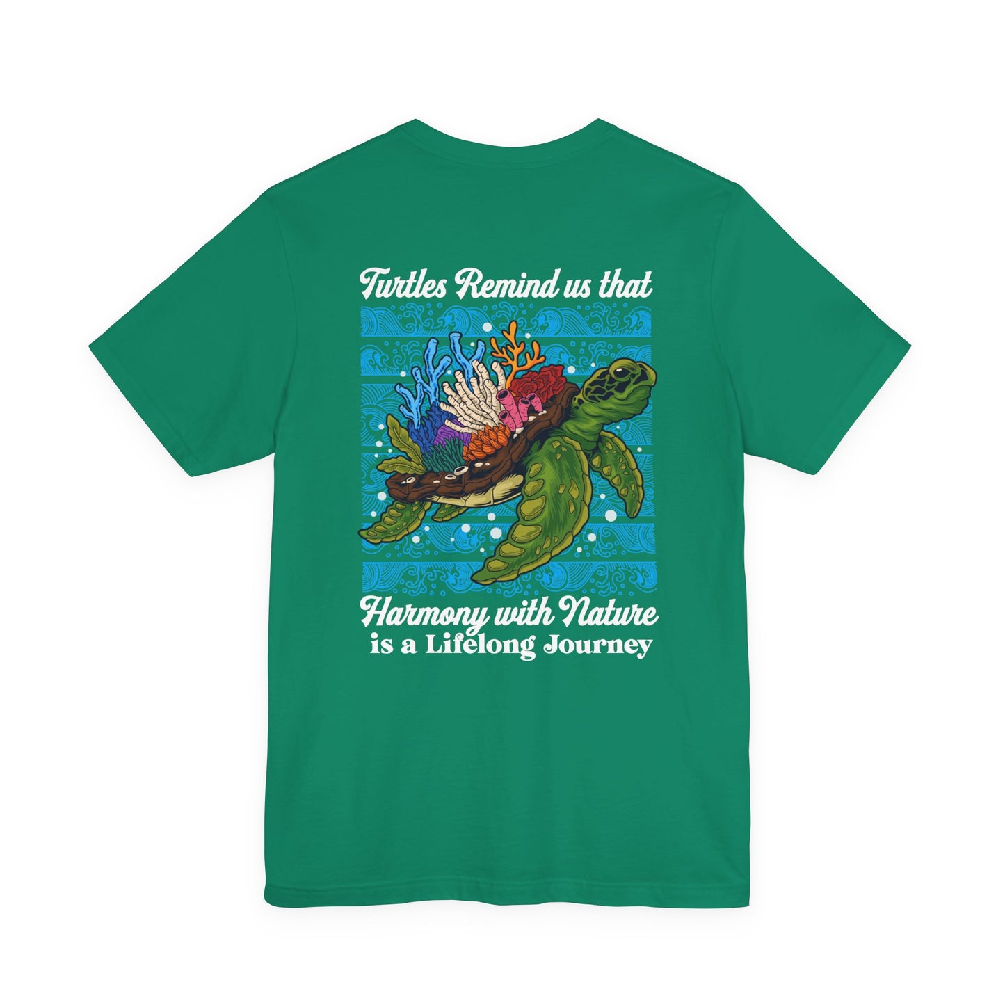 Harmony with Nature Turtle Tshirt – A Lifelong Journey