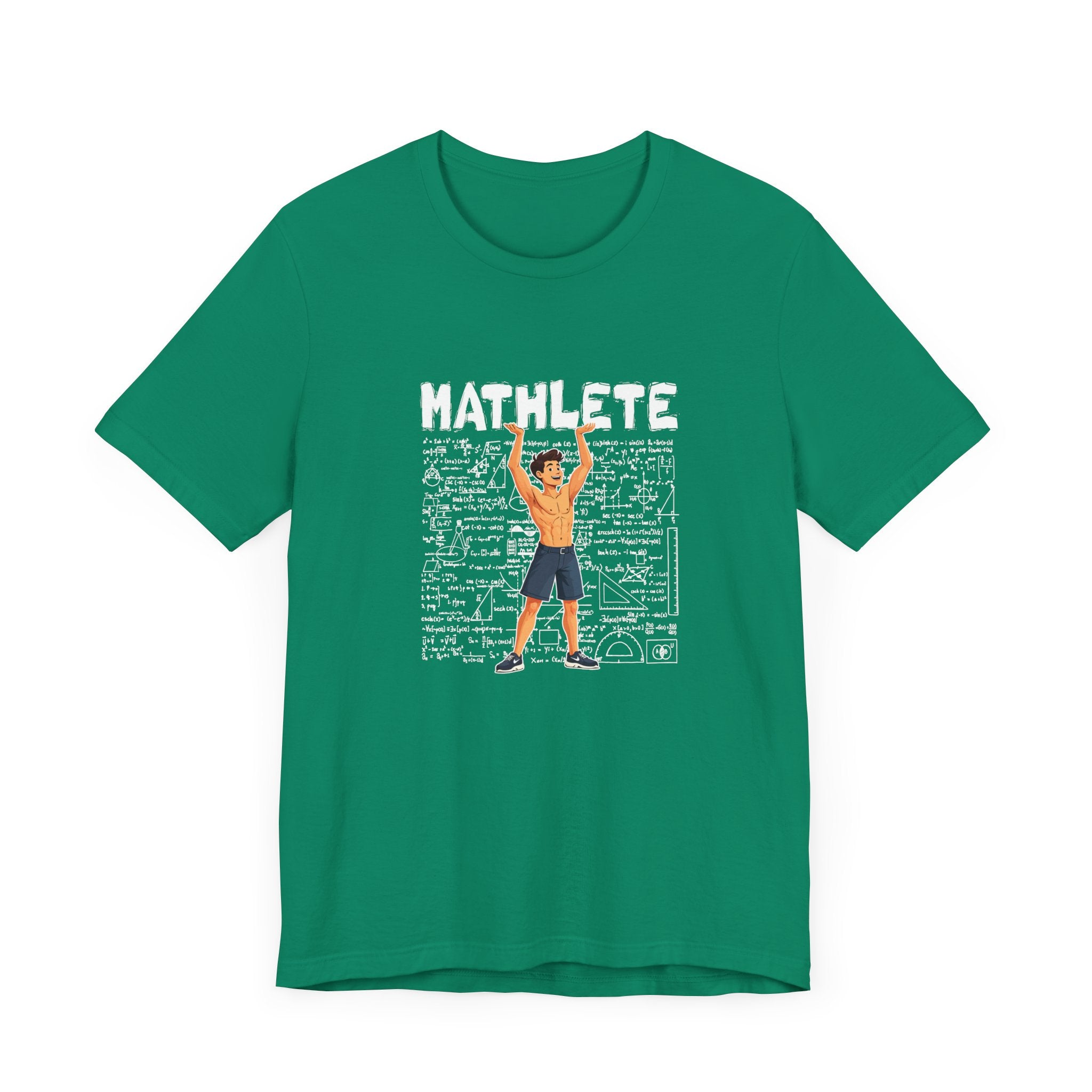 Mathlete Math and Fitness Shirt – Workout Geek Humor