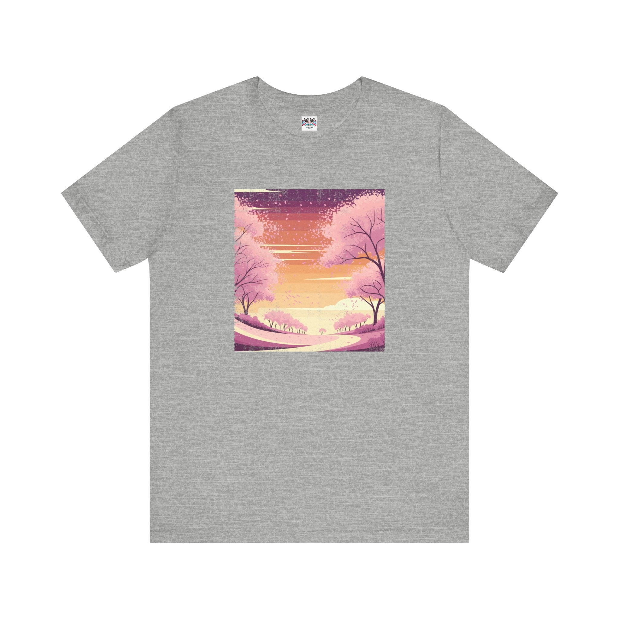 Spring Whispers Pastel Graphic T-Shirt