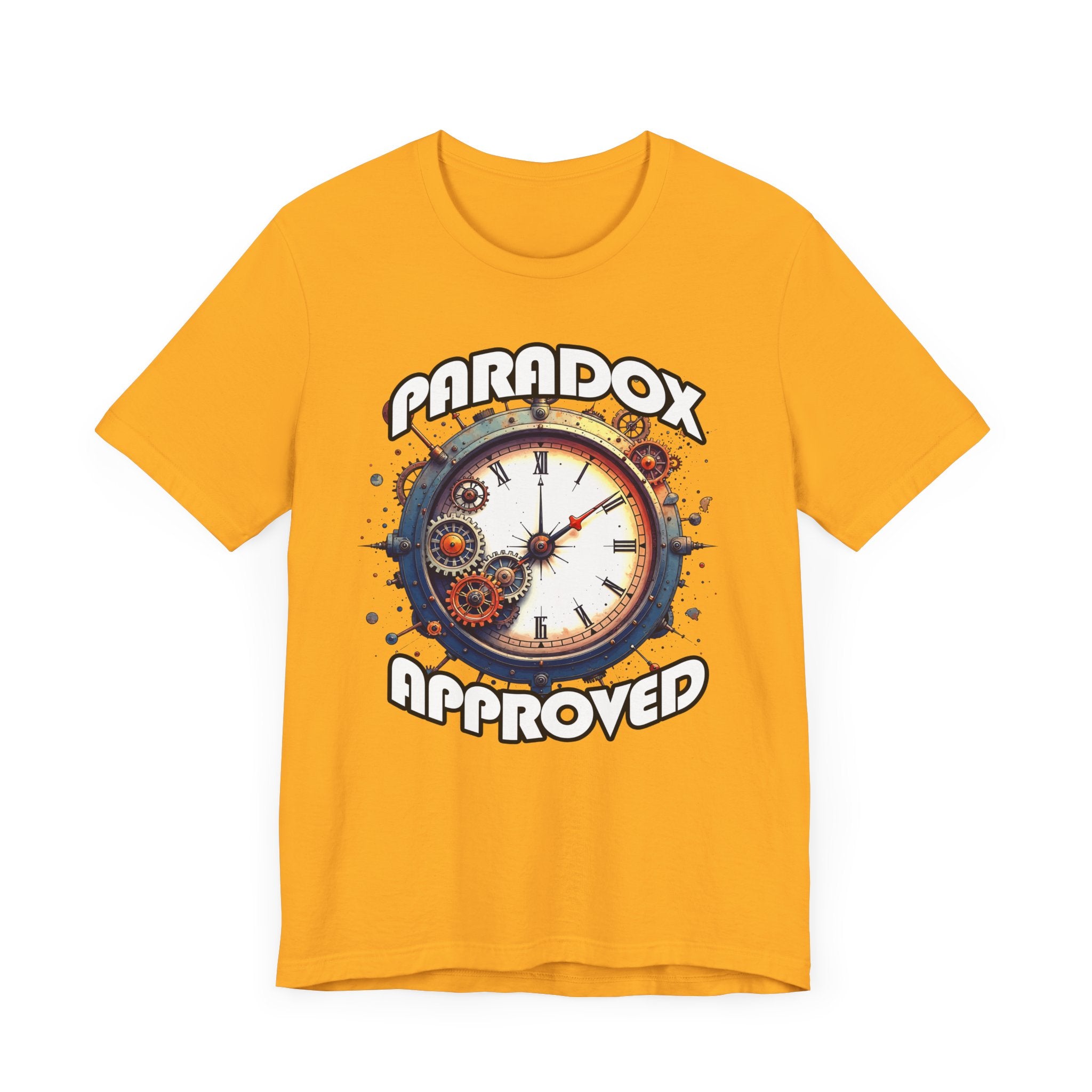 Paradox Approved Tee, Sci-Fi Logic Shirt, Time Travel Irony Tee, Time Theory Graphic Top, Timeline Twister Gift