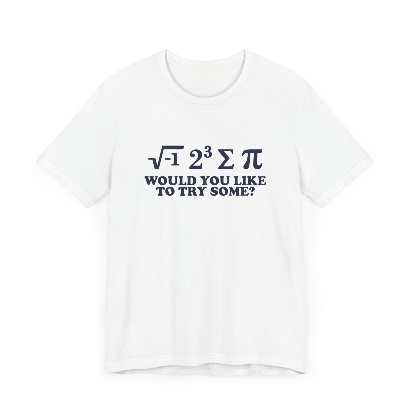 Math Joke T-Shirt – “i 8 Sum Pi” Funny Equation Graphic Tee