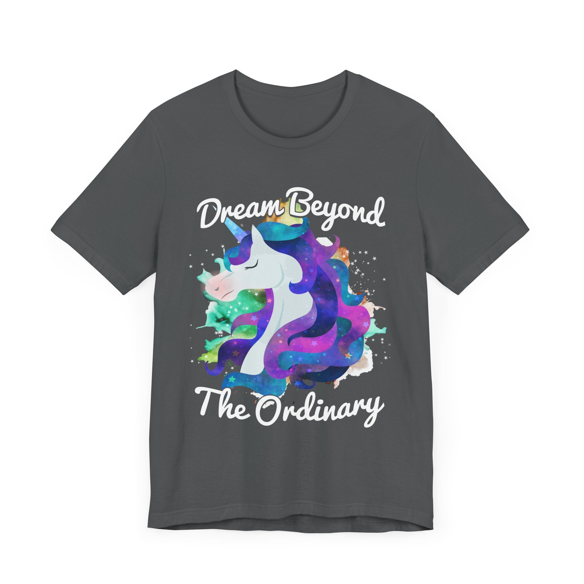 Abstract Unicorn Head - Magical & Whimsical T-Shirt