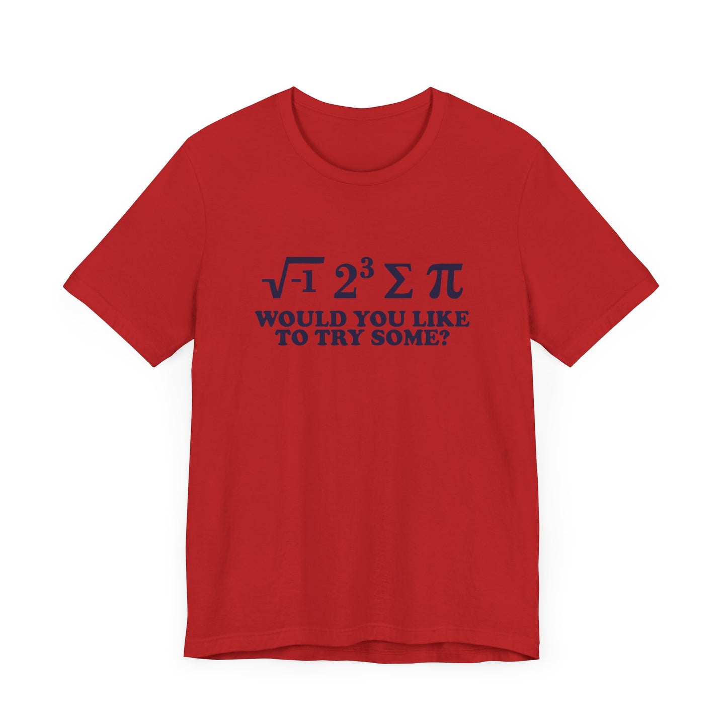 Math Joke T-Shirt – “i 8 Sum Pi” Funny Equation Graphic Tee