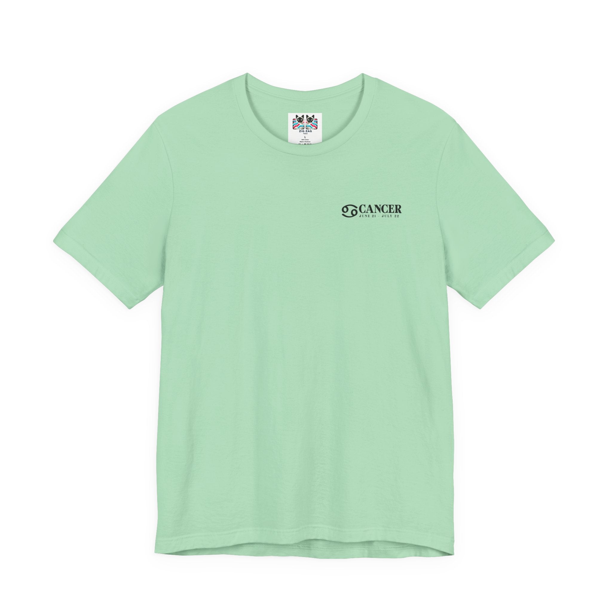 Cancer Zodiac T-Shirt – Sensitive Inside, Strong Outside with Water Element