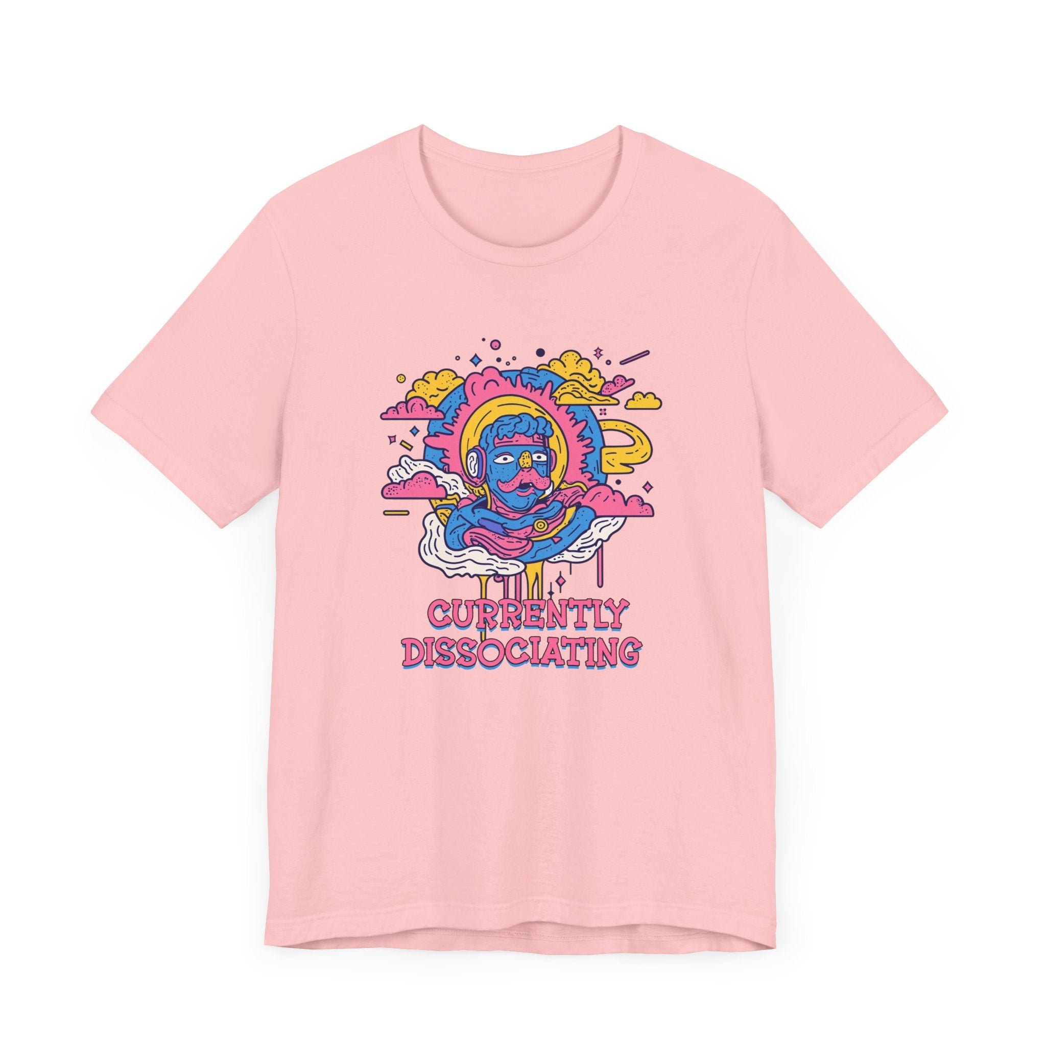 Currently Dissociating – Visually Detached from Reality or Oneself Graphic T-Shirt