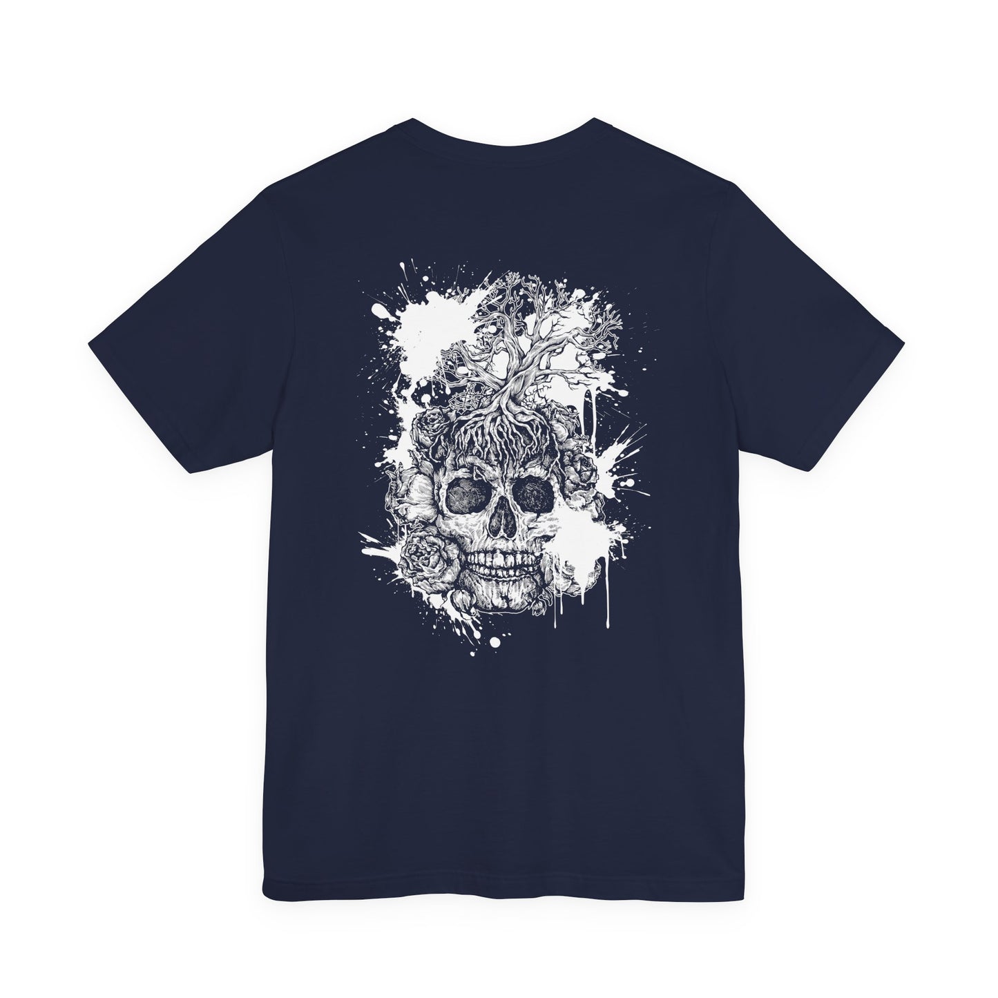 Dark Forest Spirit Skull Tree Horror T-Shirt