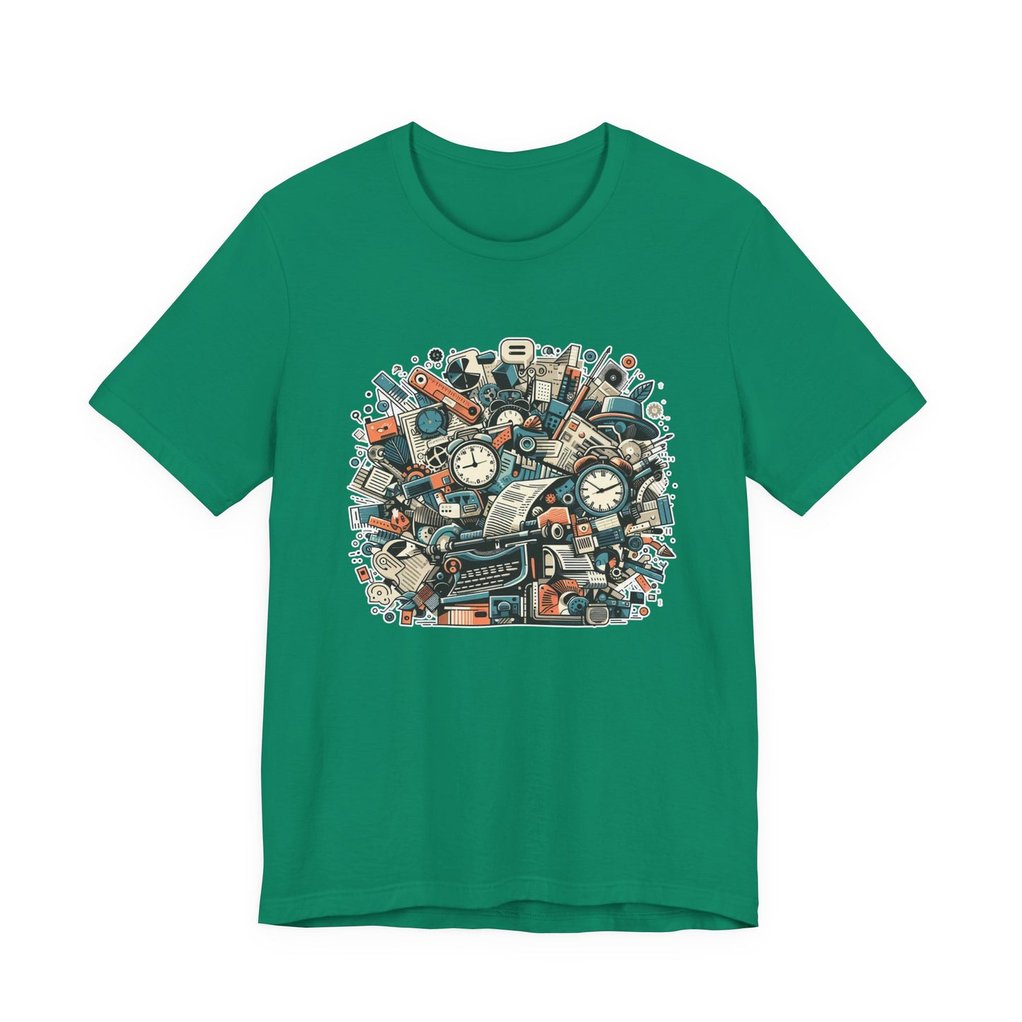 Urban Overload: Crowded Objects T-Shirt