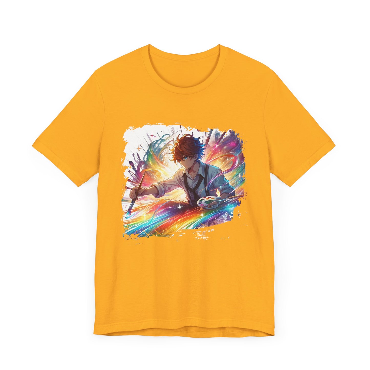 I Am The Creator Of My Destiny Shirt, Bold Painter Manifestation Tee, Artistic Power Graphic T Shirt, Spiritual Anime Apparel, Self Expression Top