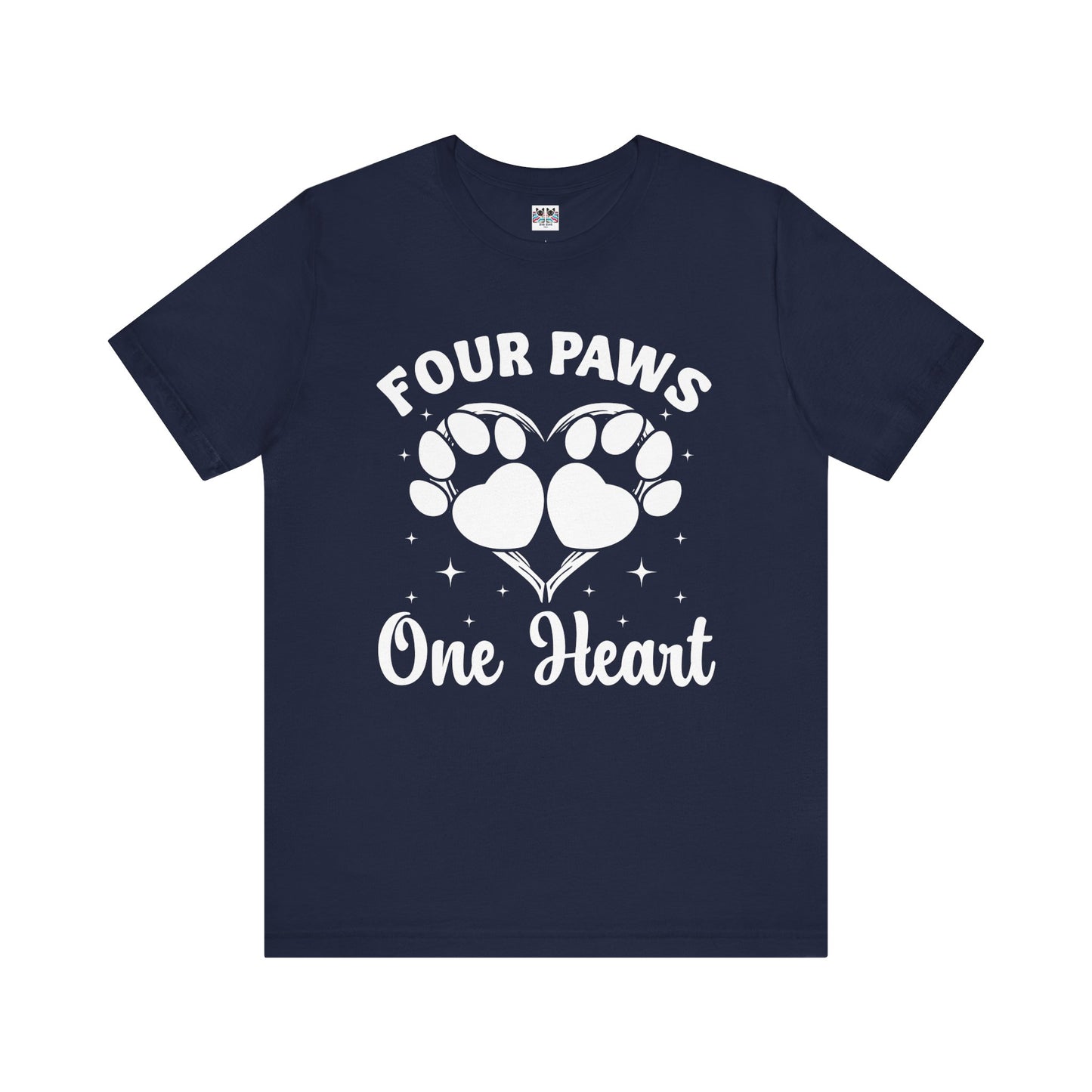 Four Paws, One Heart T-Shirt