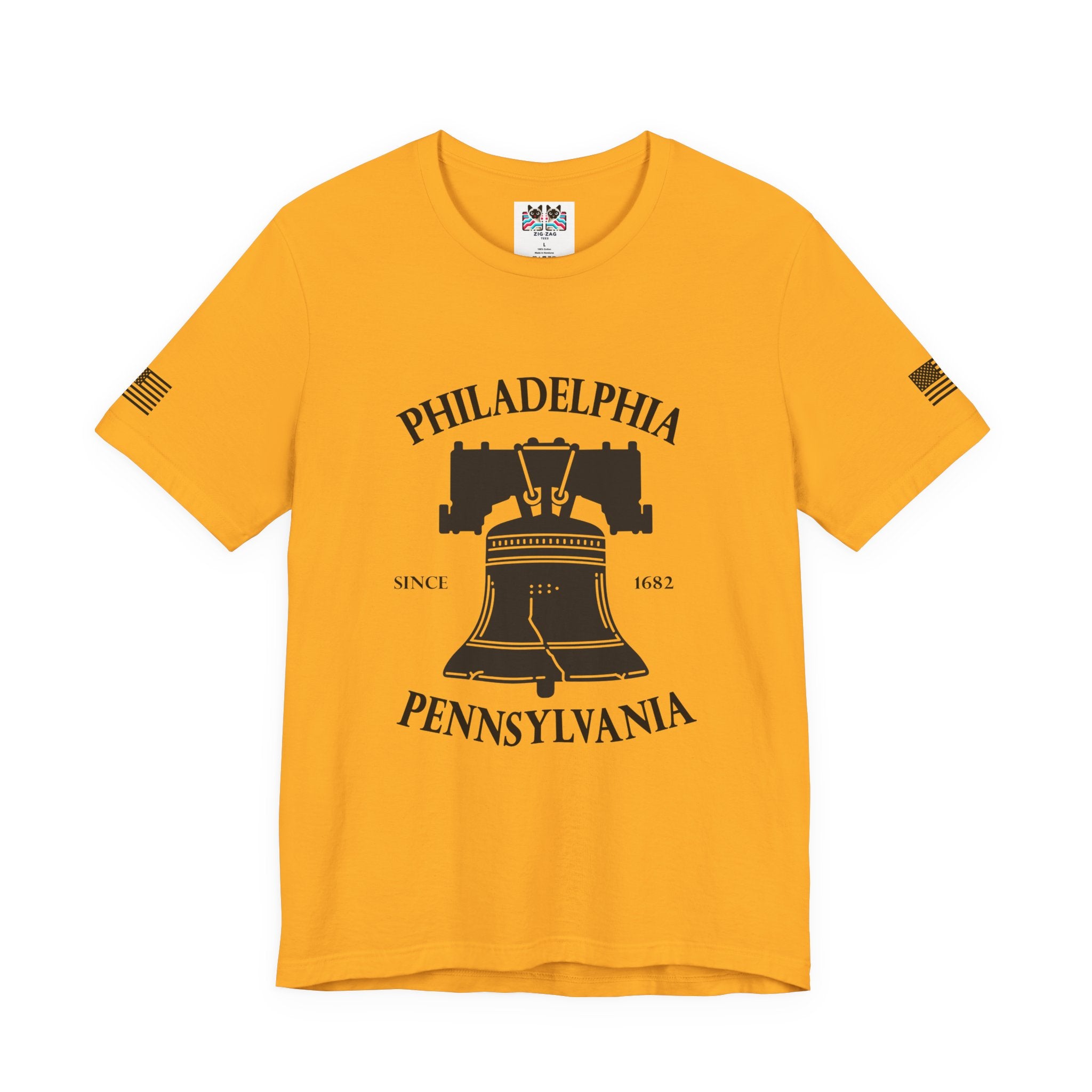 Philadelphia Pennsylvania Since 1682 T-Shirt – Liberty Bell Graphic Tee