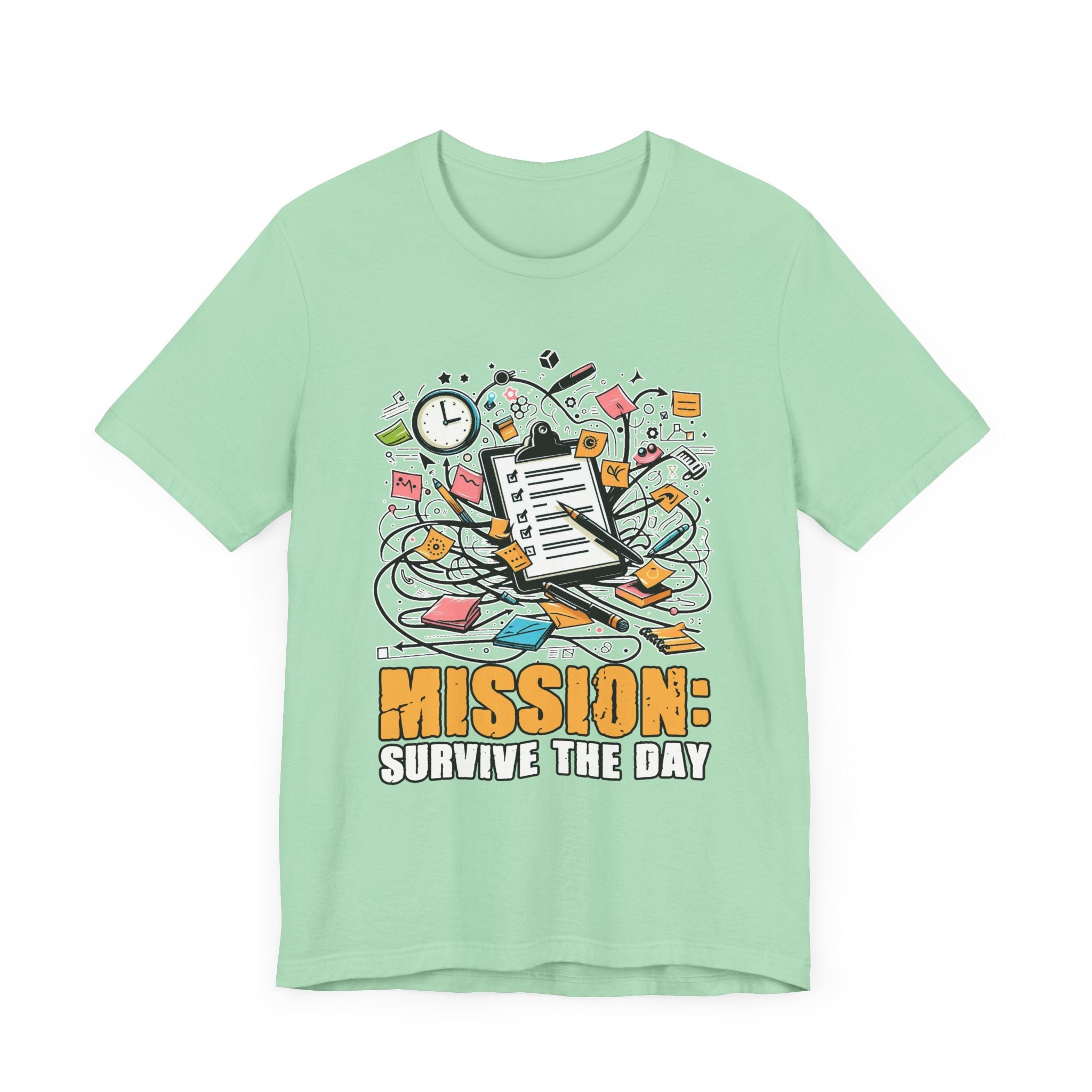 Chaos Coordinator- Mission to Survive | Task List Graphic T-Shirt